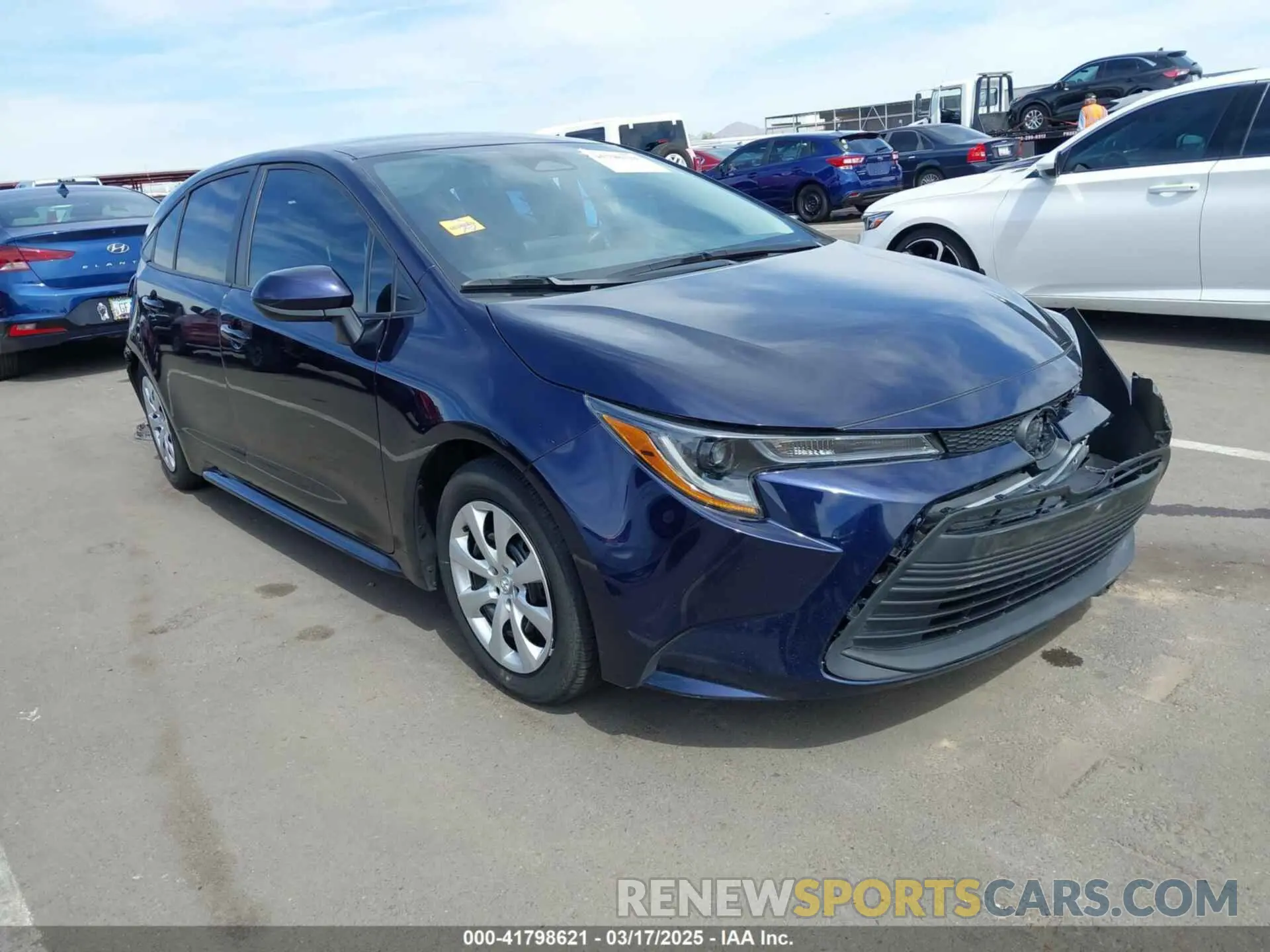 1 Photograph of a damaged car 5YFB4MDEXRP159914 TOYOTA COROLLA 2024
