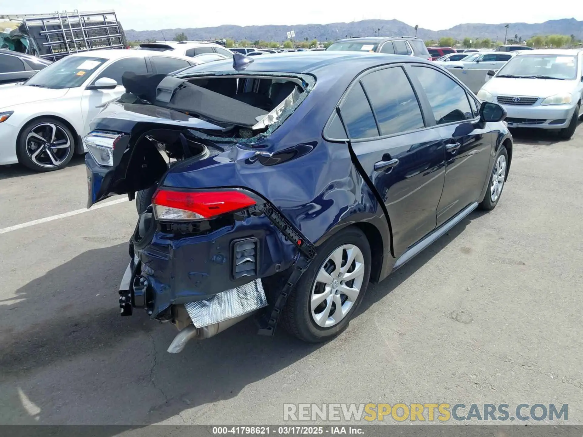 4 Photograph of a damaged car 5YFB4MDEXRP159914 TOYOTA COROLLA 2024