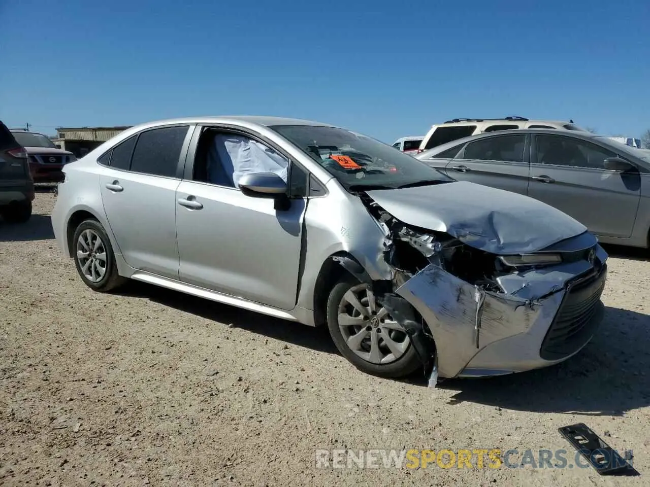 4 Photograph of a damaged car 5YFB4MDEXRP174140 TOYOTA COROLLA 2024