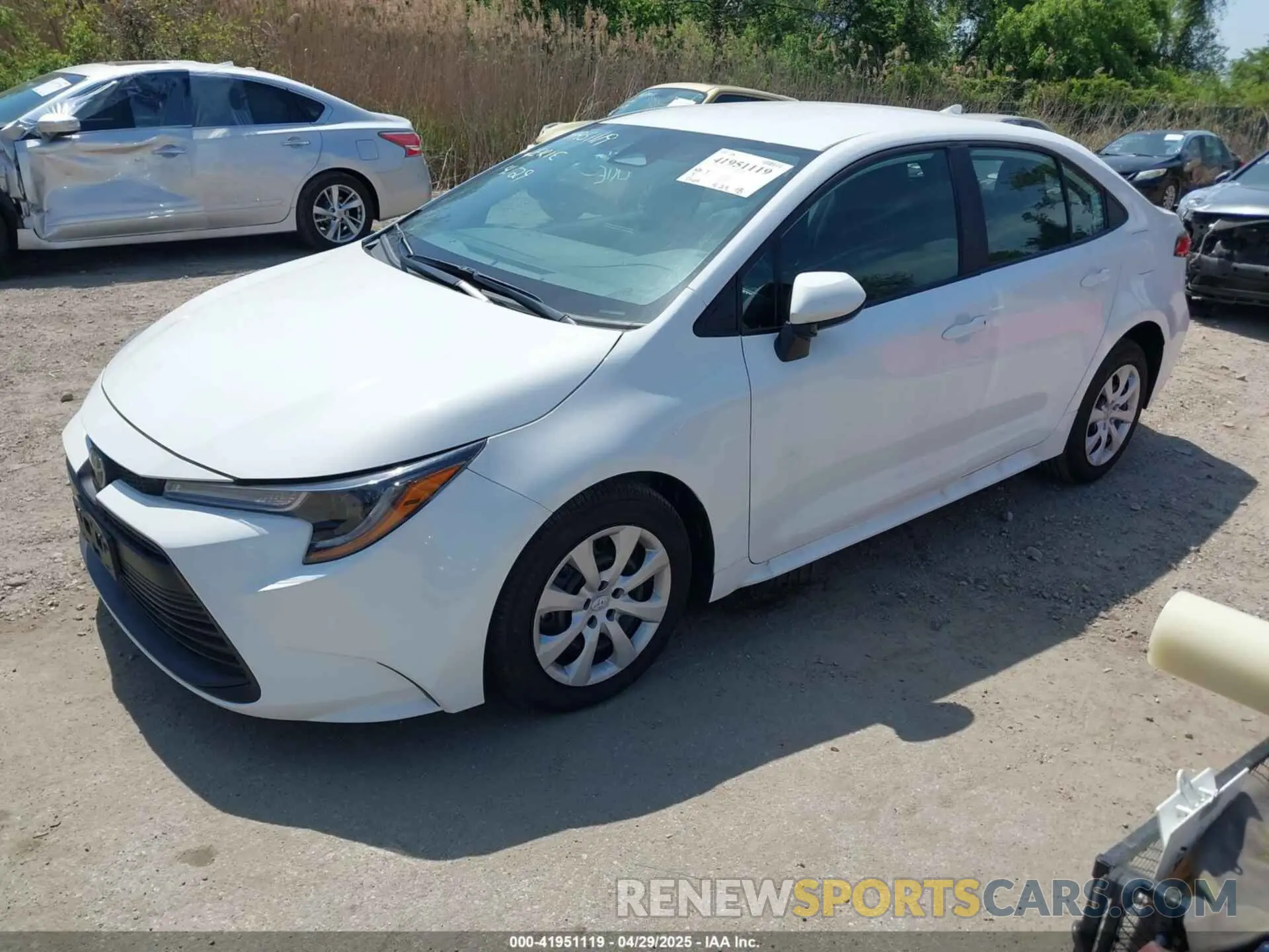 2 Photograph of a damaged car 5YFB4MDEXRP183209 TOYOTA COROLLA 2024