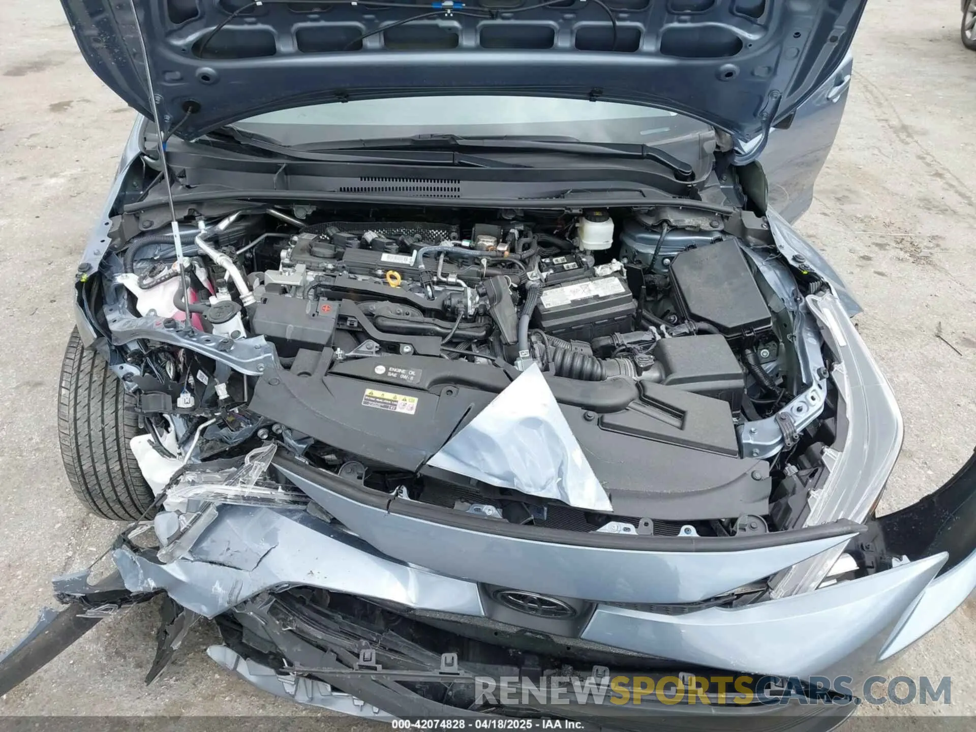 10 Photograph of a damaged car 5YFB4MDEXRP187180 TOYOTA COROLLA 2024
