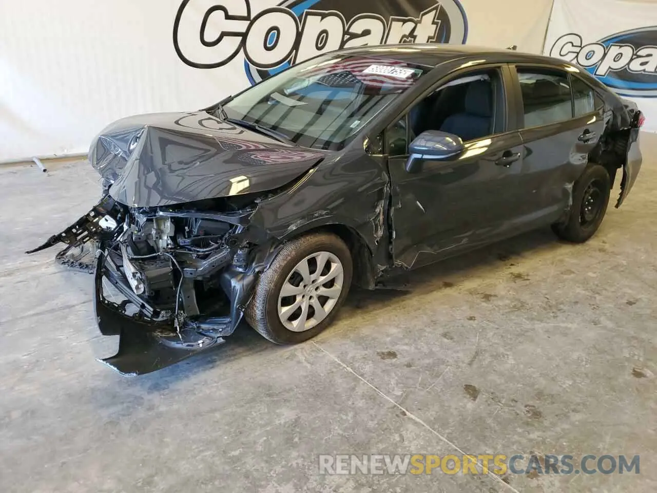 1 Photograph of a damaged car 5YFB4MDEXRP190175 TOYOTA COROLLA 2024