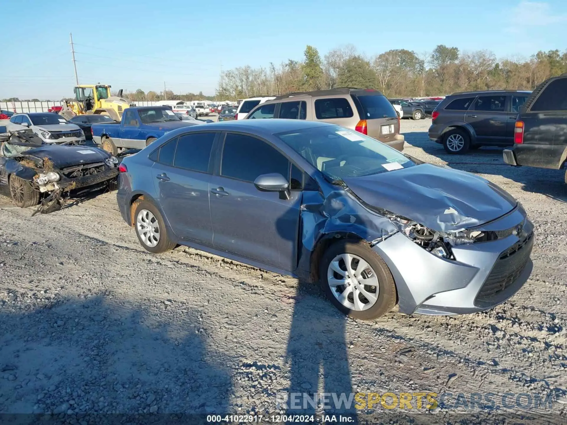 1 Photograph of a damaged car 5YFB4MDEXRP195764 TOYOTA COROLLA 2024