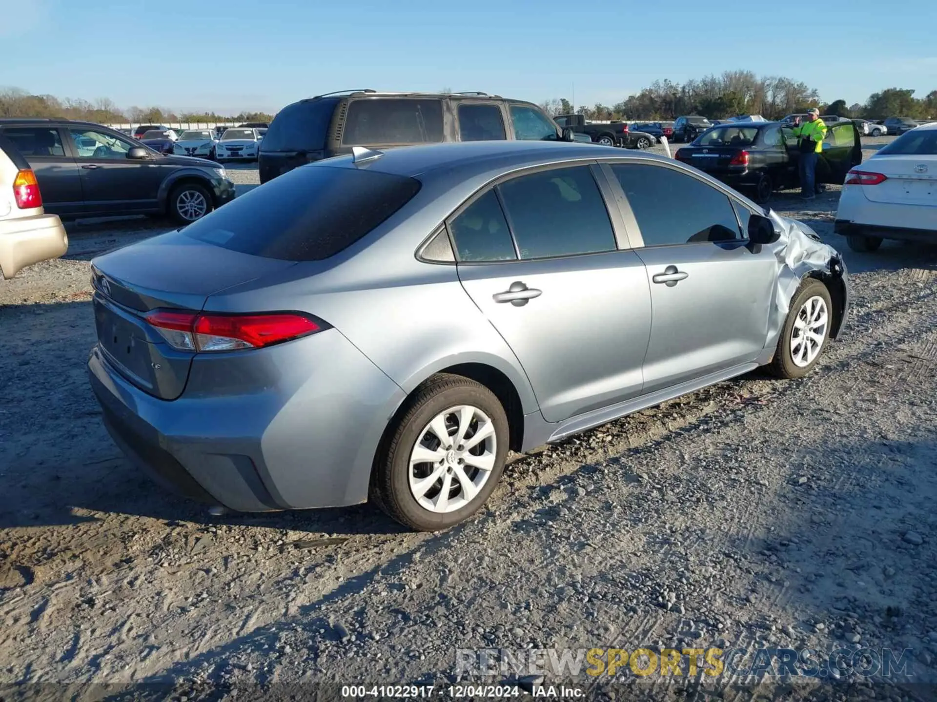 4 Photograph of a damaged car 5YFB4MDEXRP195764 TOYOTA COROLLA 2024
