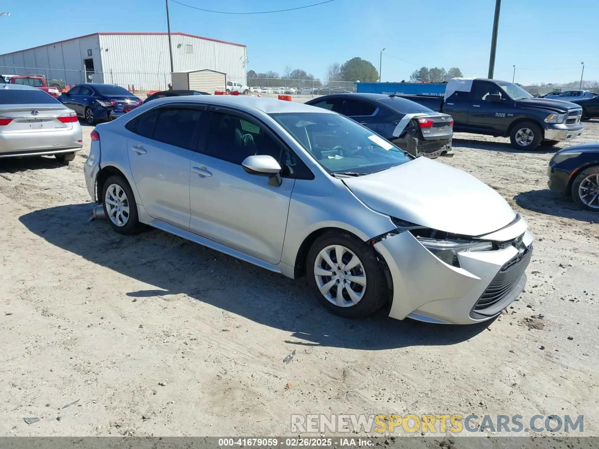 1 Photograph of a damaged car 5YFB4MDEXRP198891 TOYOTA COROLLA 2024