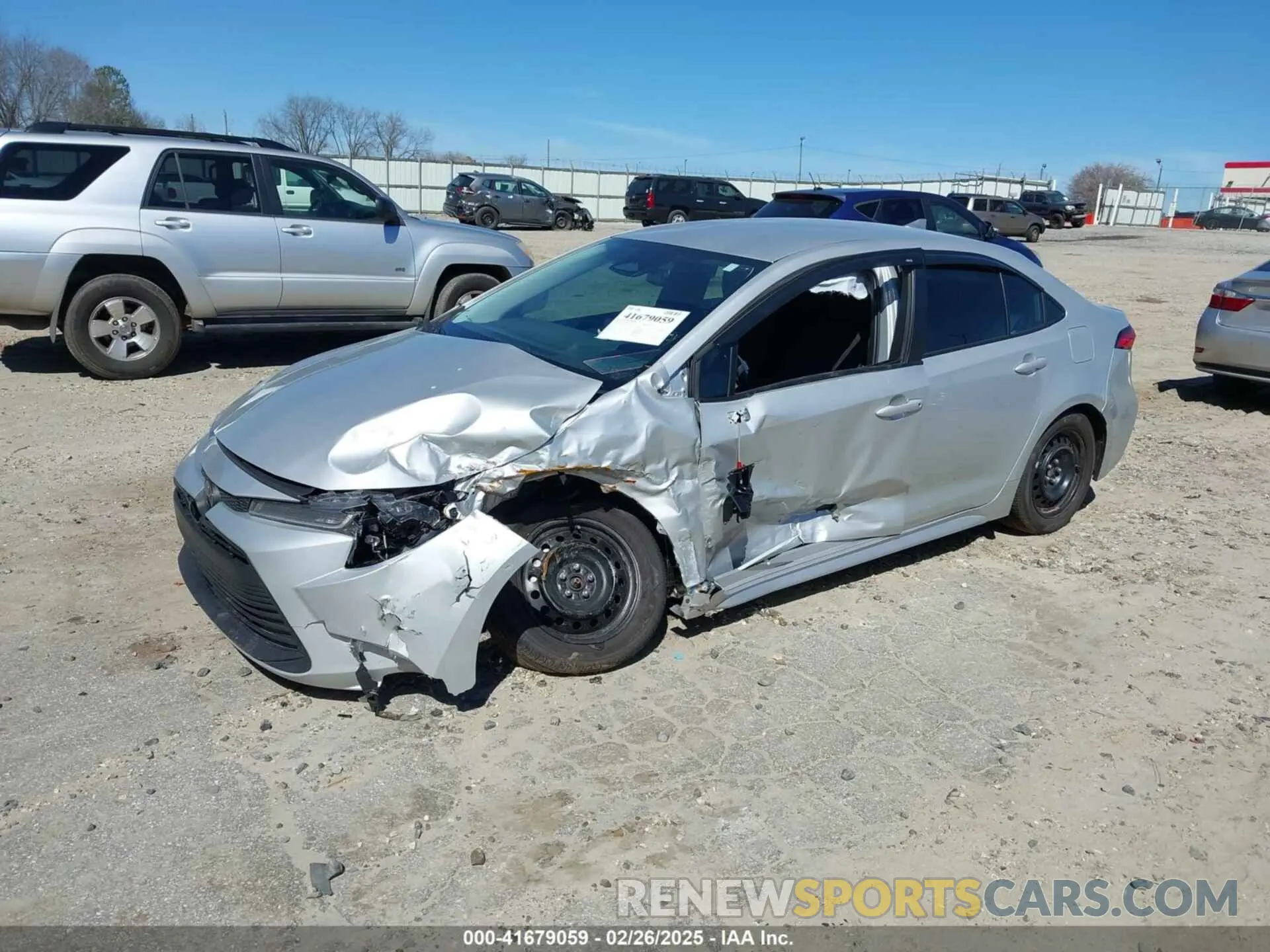 2 Photograph of a damaged car 5YFB4MDEXRP198891 TOYOTA COROLLA 2024
