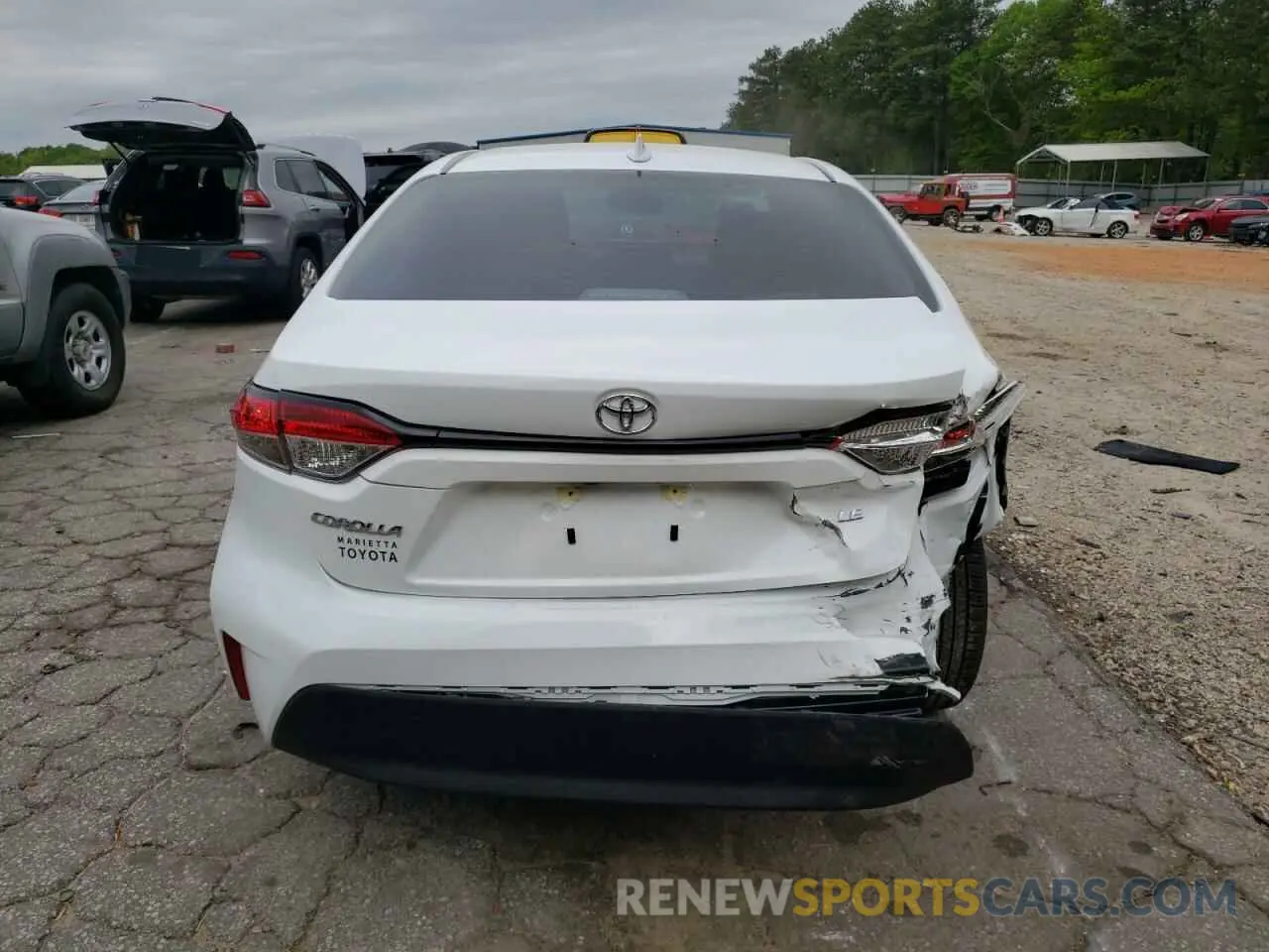 6 Photograph of a damaged car 5YFB4MDEXRP200705 TOYOTA COROLLA 2024
