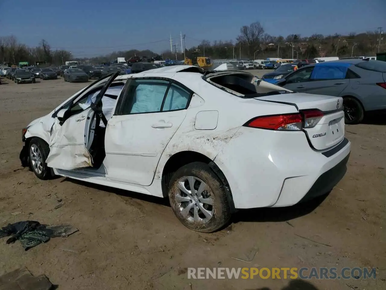 2 Photograph of a damaged car 5YFB4MDEXRP201529 TOYOTA COROLLA 2024