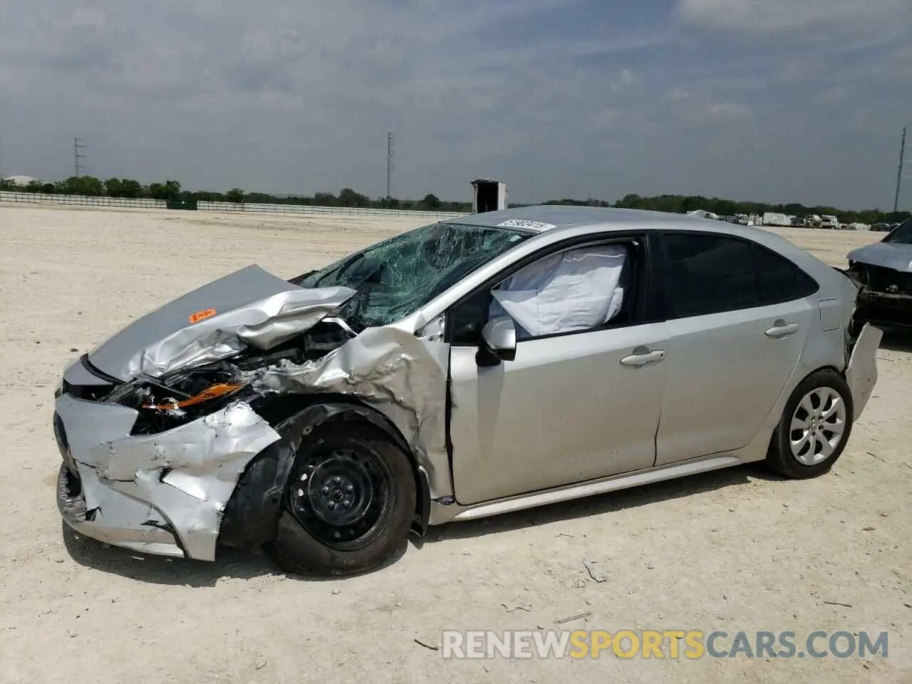 1 Photograph of a damaged car 5YFB4MDEXRP202583 TOYOTA COROLLA 2024