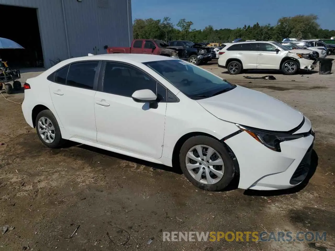 4 Photograph of a damaged car 5YFB4MDEXRP204947 TOYOTA COROLLA 2024