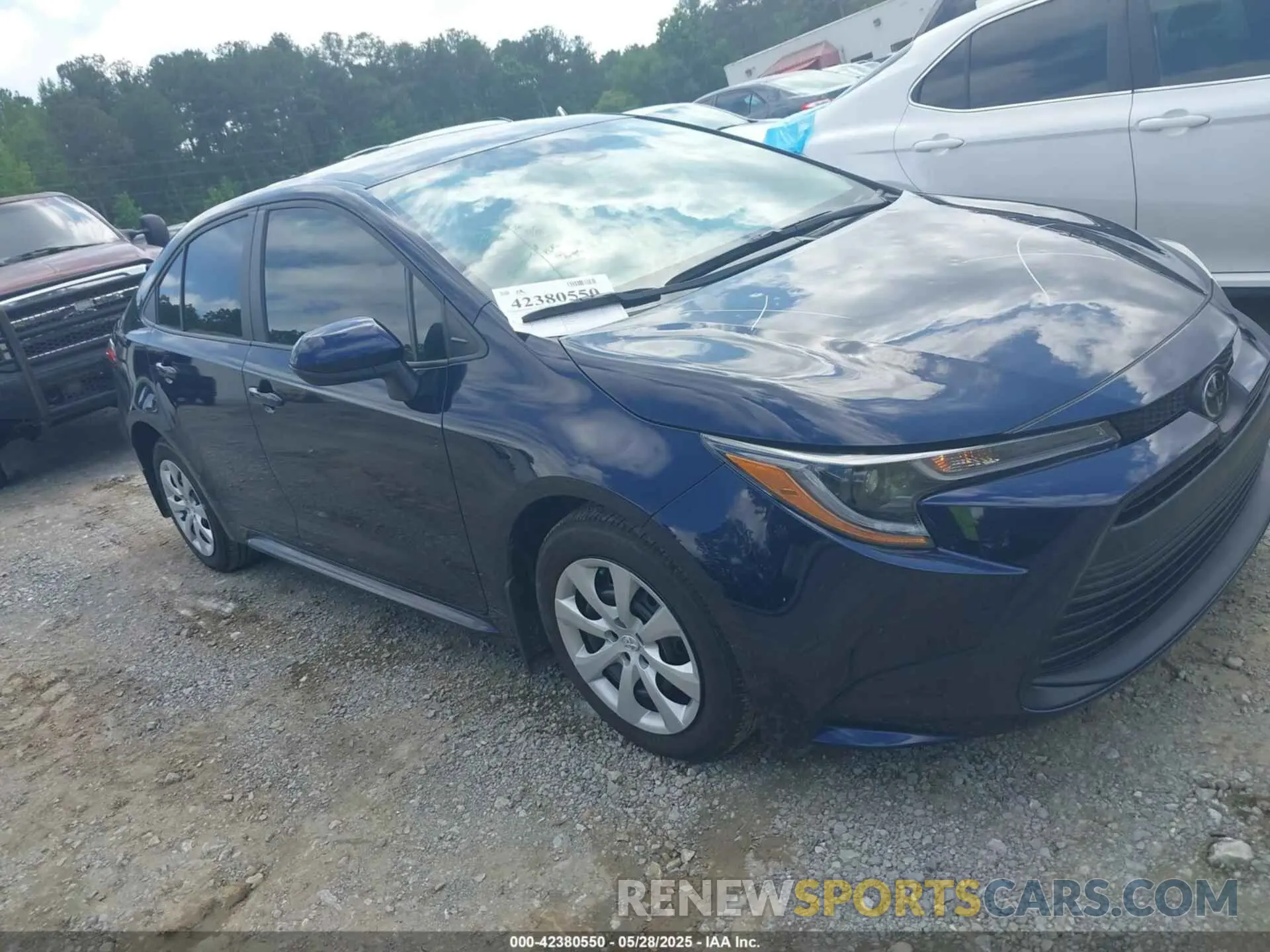 1 Photograph of a damaged car 5YFB4MDEXRP206312 TOYOTA COROLLA 2024
