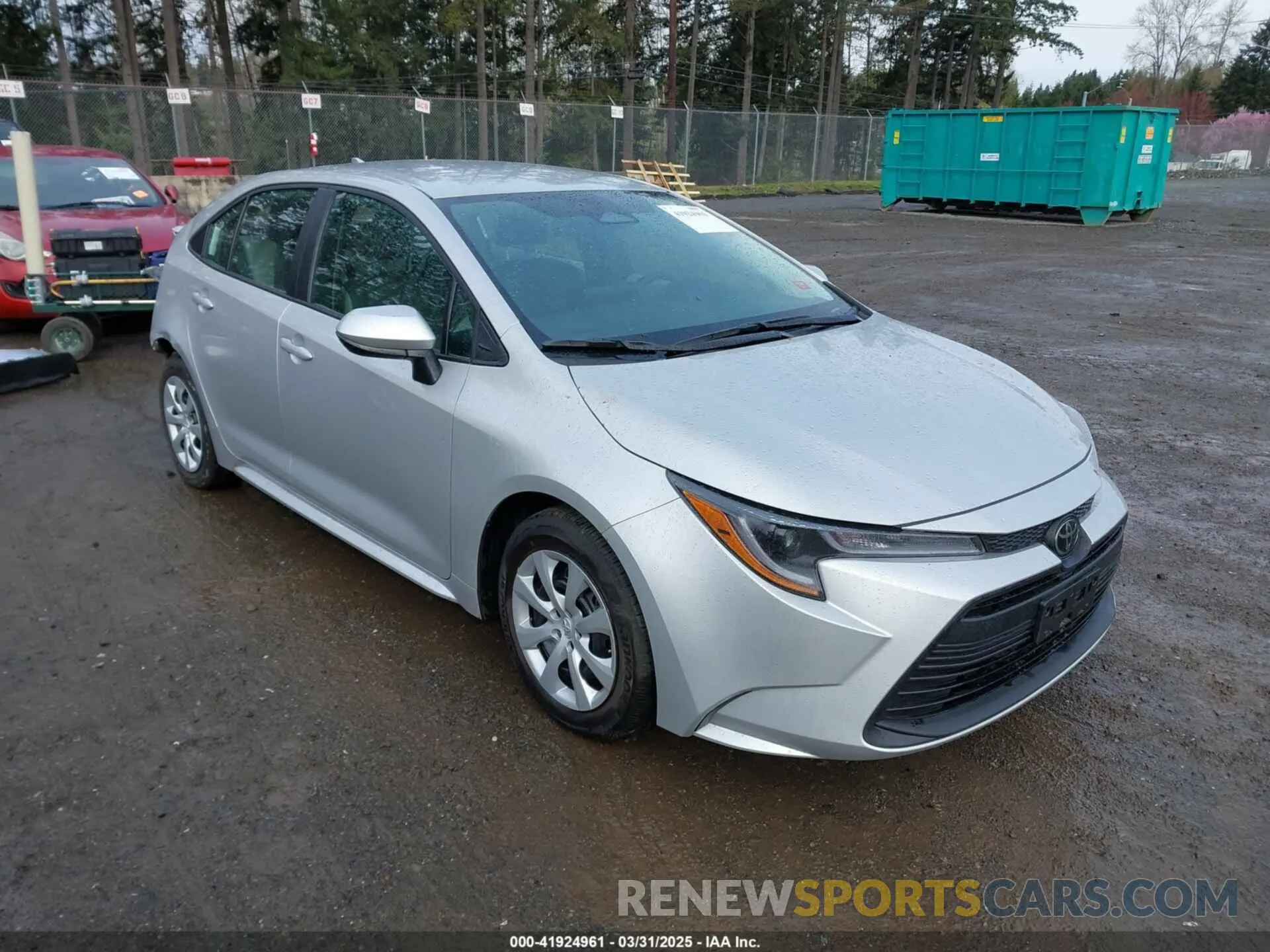 1 Photograph of a damaged car 5YFB4MDEXRP206813 TOYOTA COROLLA 2024