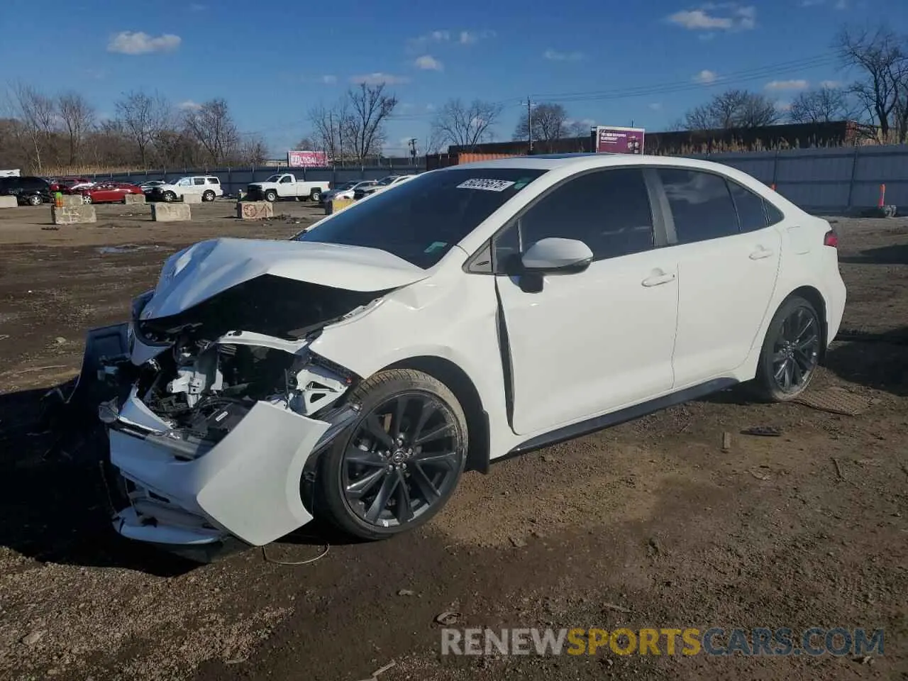 1 Photograph of a damaged car 5YFP4MCE0RP192542 TOYOTA COROLLA 2024