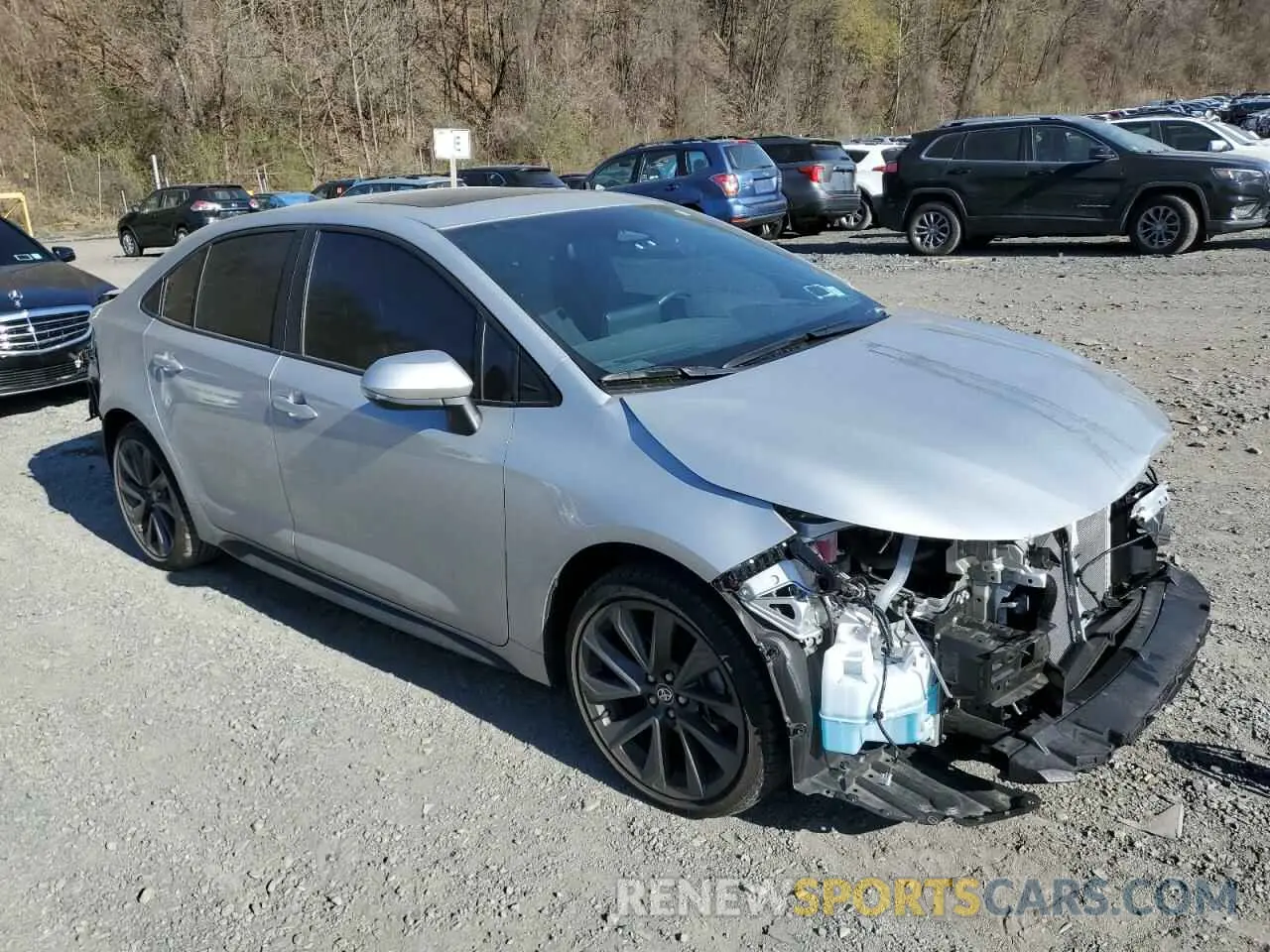 4 Photograph of a damaged car 5YFP4MCE0RP198308 TOYOTA COROLLA 2024