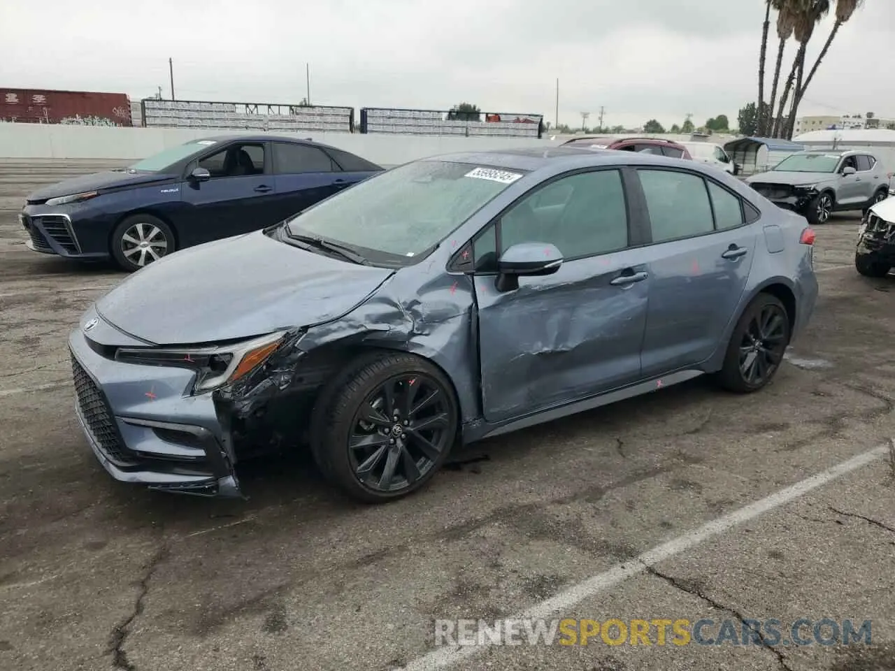 1 Photograph of a damaged car 5YFP4MCE2RP171143 TOYOTA COROLLA 2024