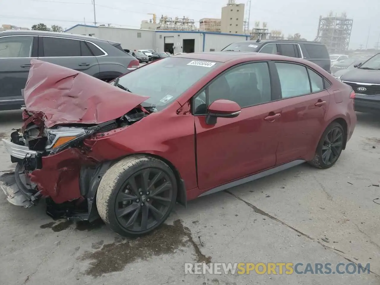 1 Photograph of a damaged car 5YFP4MCEXRP179622 TOYOTA COROLLA 2024
