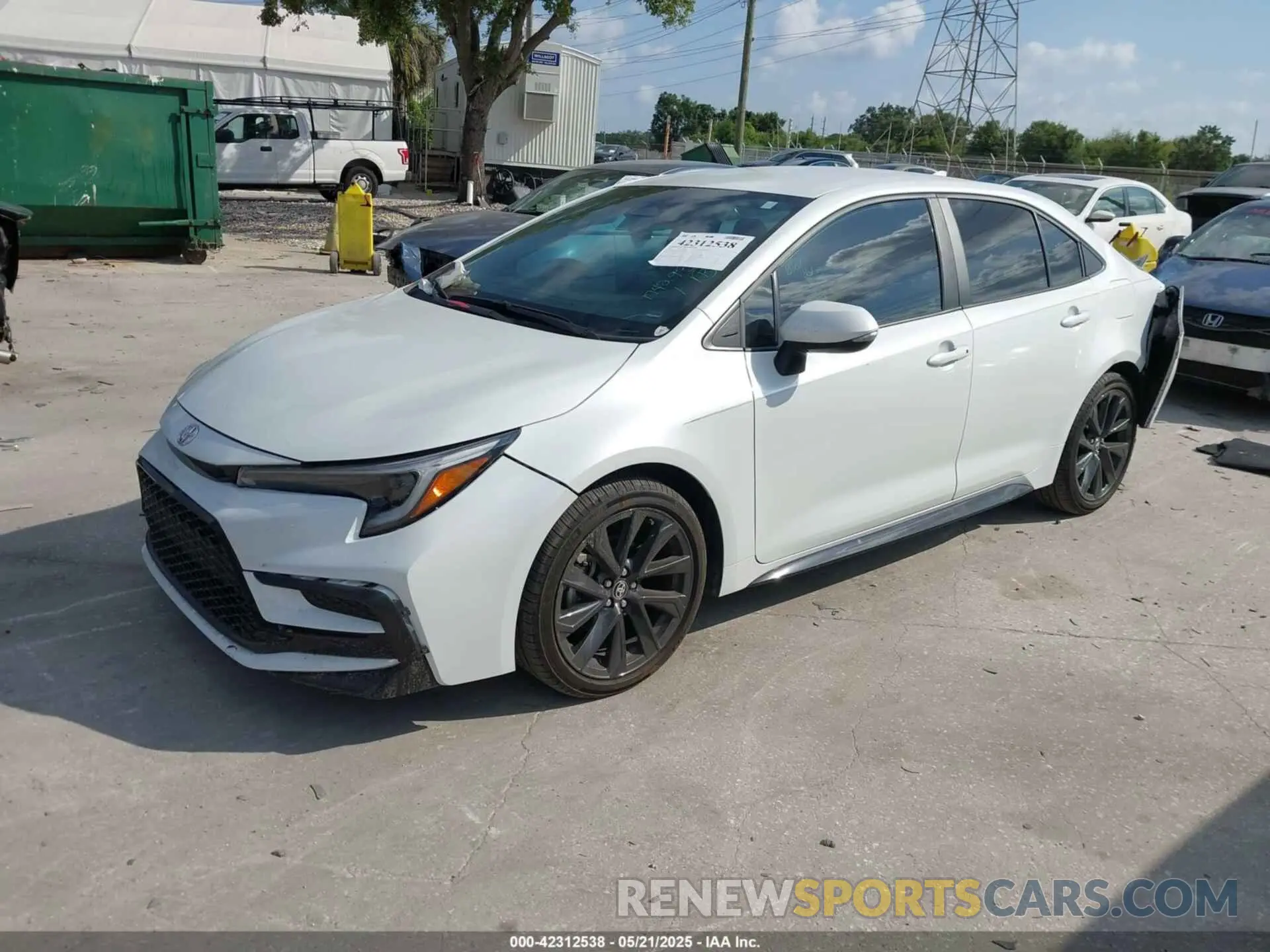 2 Photograph of a damaged car 5YFS4MCE0RP174293 TOYOTA COROLLA 2024