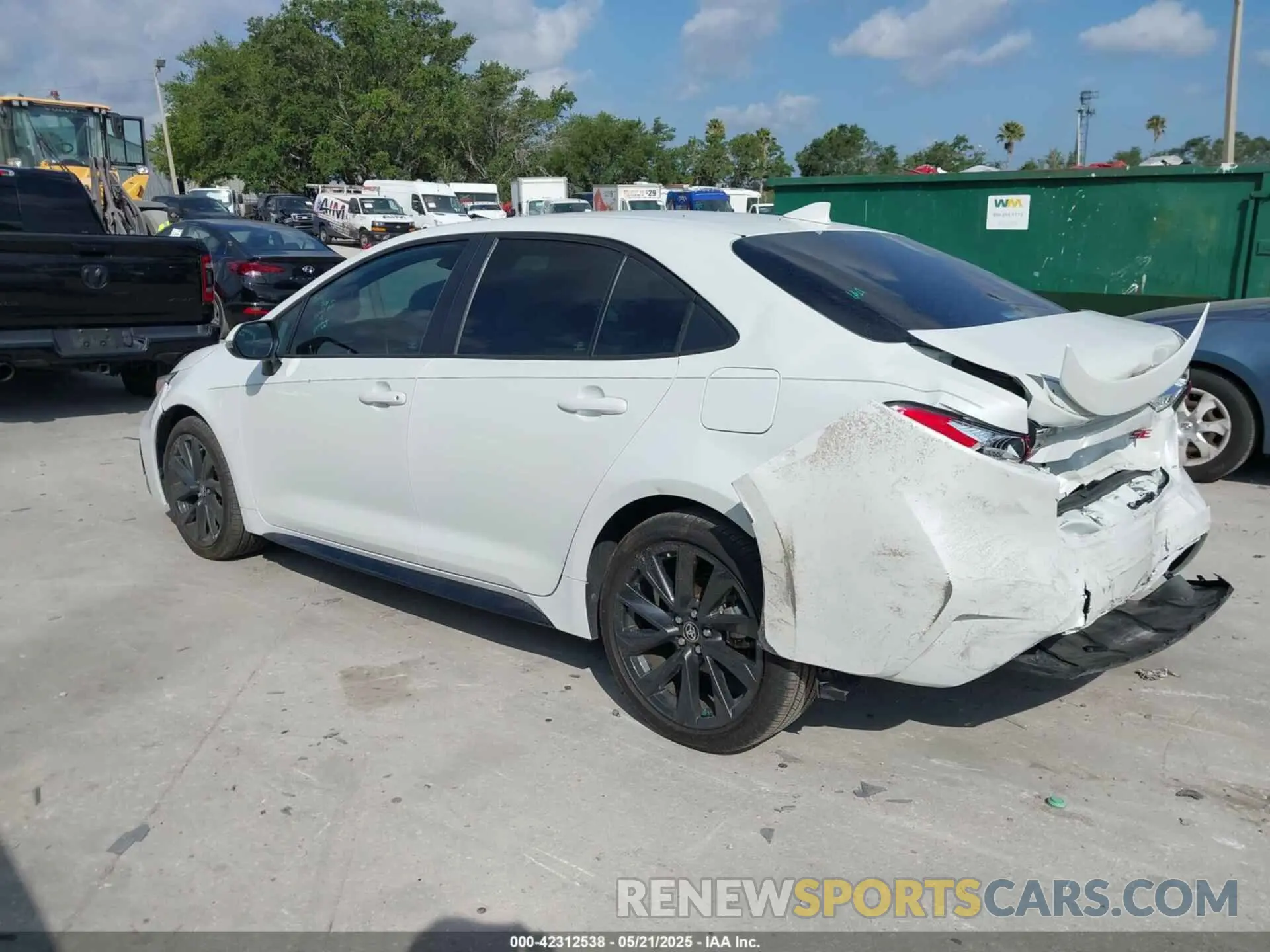 3 Photograph of a damaged car 5YFS4MCE0RP174293 TOYOTA COROLLA 2024