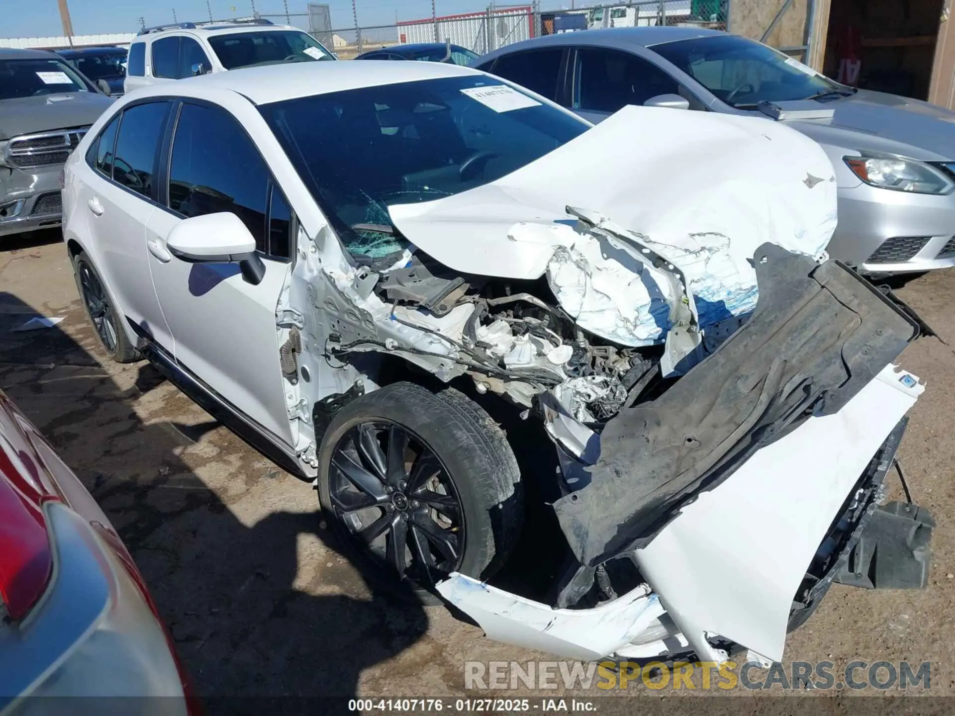 1 Photograph of a damaged car 5YFS4MCE0RP178487 TOYOTA COROLLA 2024