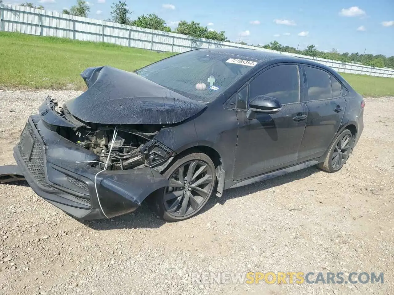 1 Photograph of a damaged car 5YFS4MCE0RP185858 TOYOTA COROLLA 2024