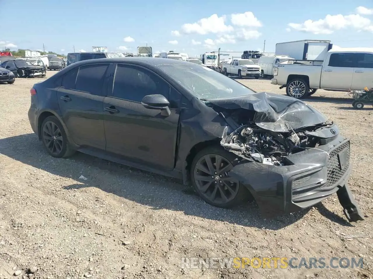 4 Photograph of a damaged car 5YFS4MCE0RP185858 TOYOTA COROLLA 2024