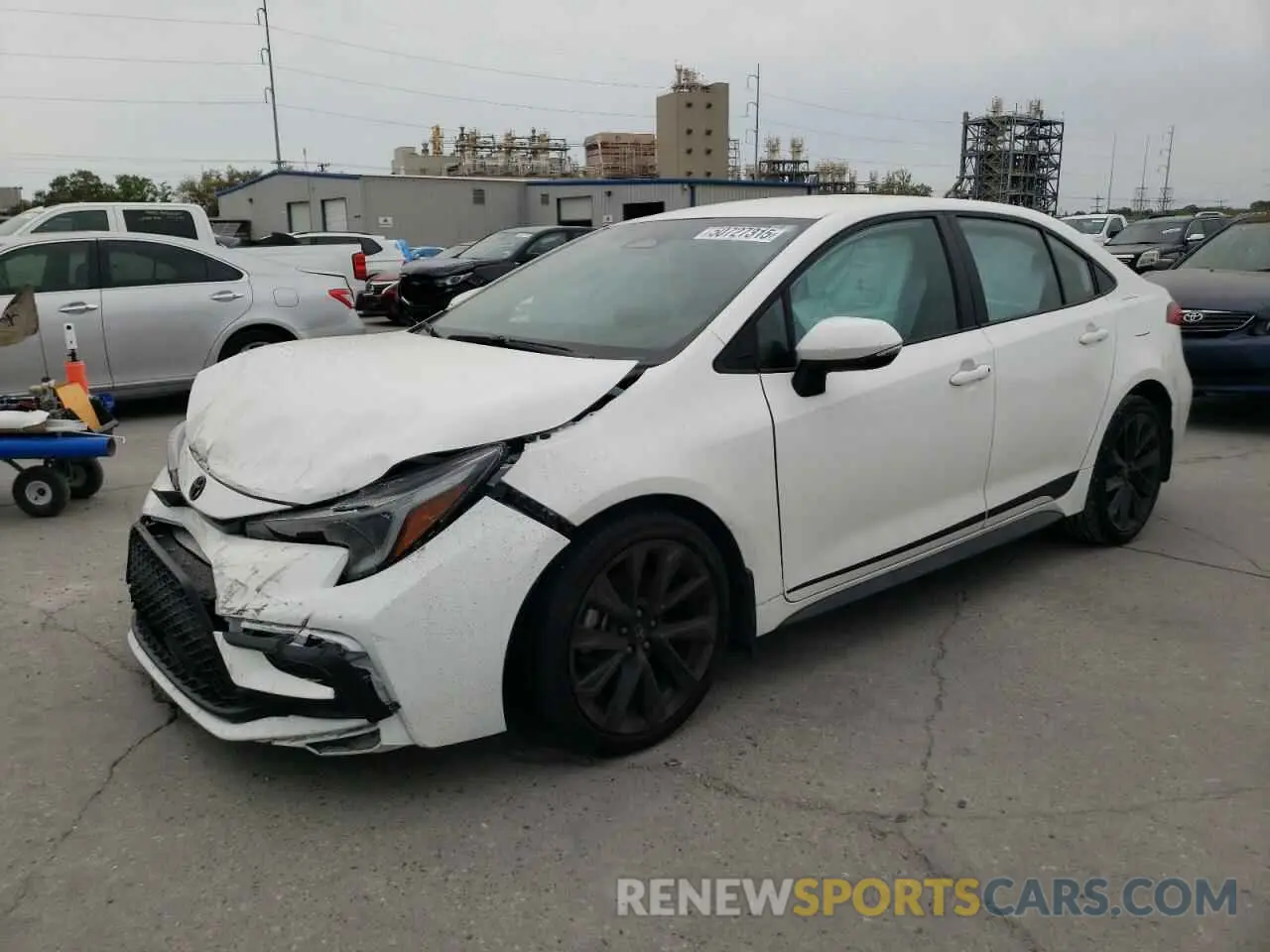 1 Photograph of a damaged car 5YFS4MCE0RP193006 TOYOTA COROLLA 2024