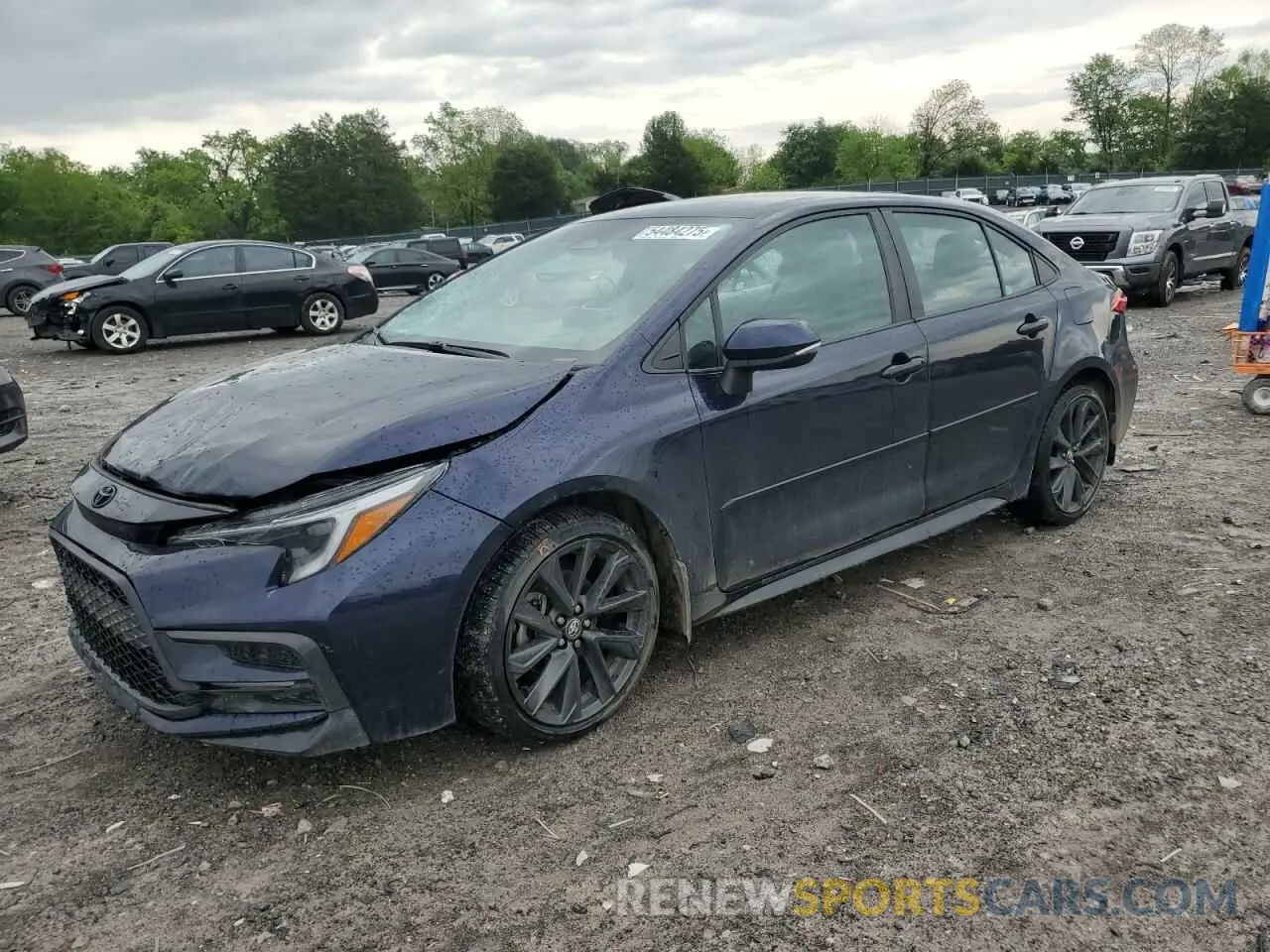 1 Photograph of a damaged car 5YFS4MCE0RP198593 TOYOTA COROLLA 2024