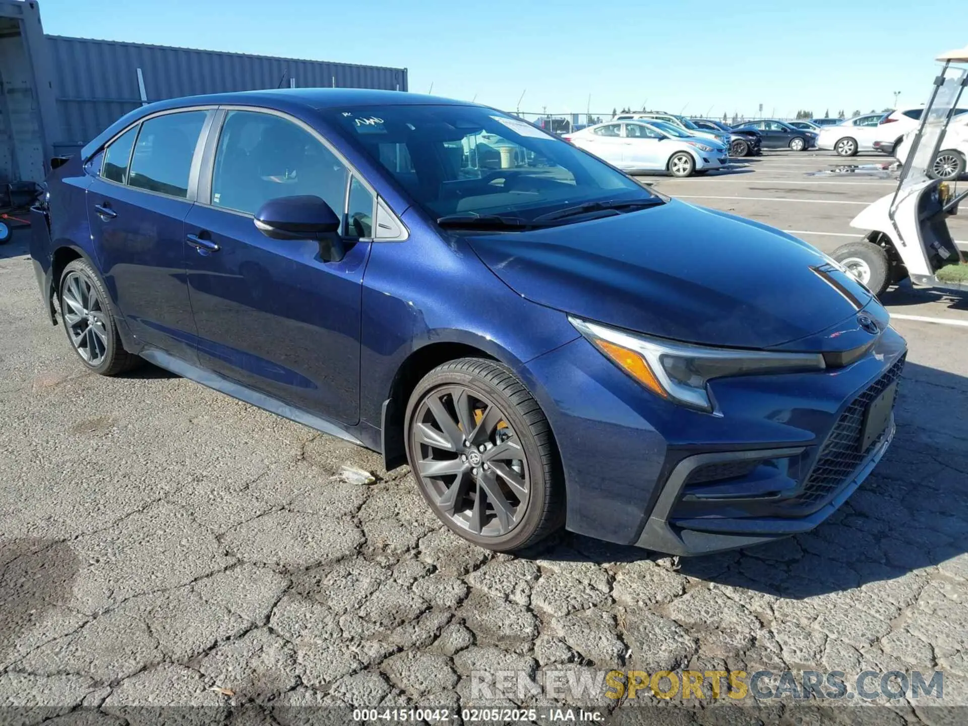 1 Photograph of a damaged car 5YFS4MCE0RP201833 TOYOTA COROLLA 2024