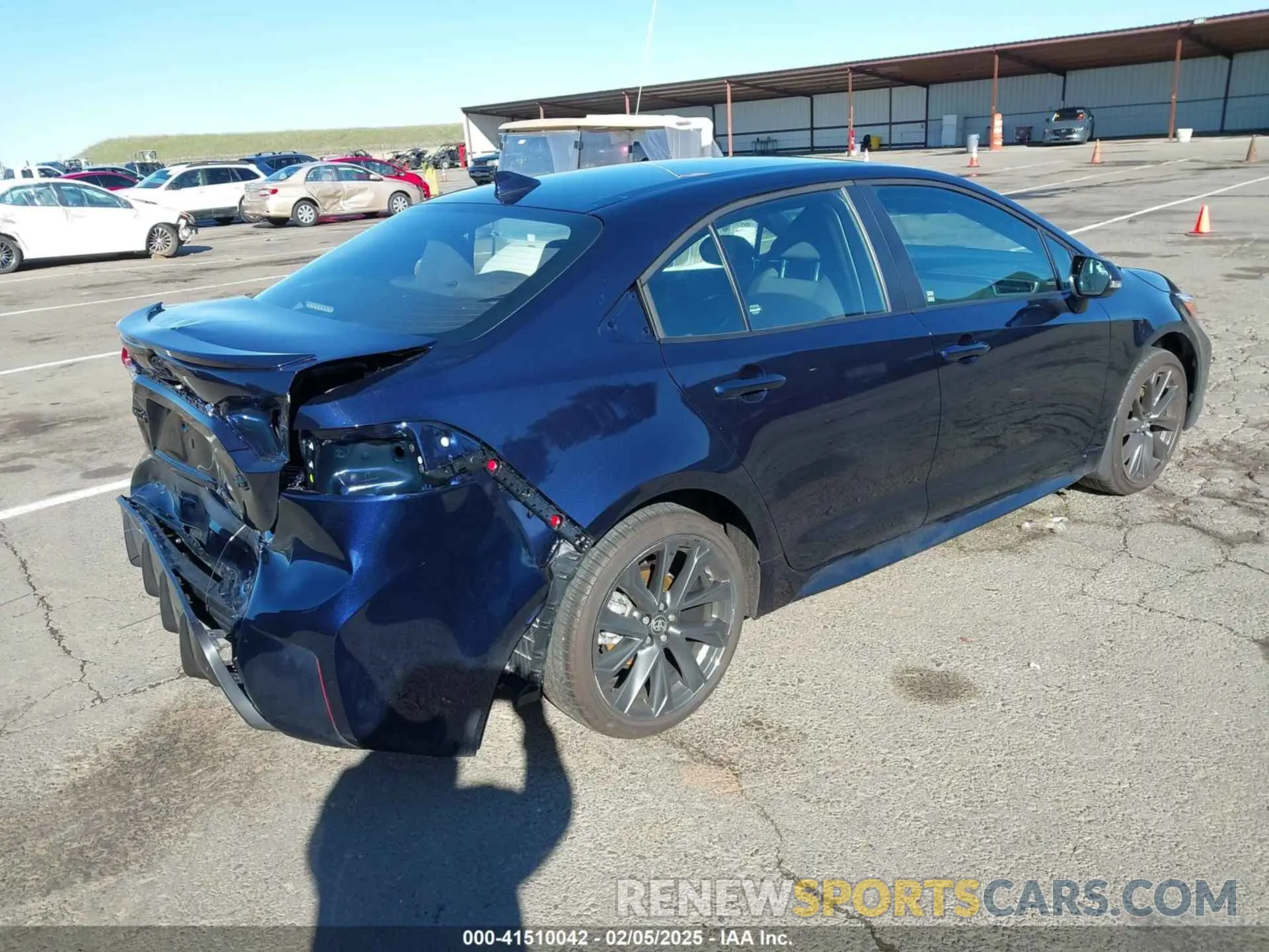 4 Photograph of a damaged car 5YFS4MCE0RP201833 TOYOTA COROLLA 2024