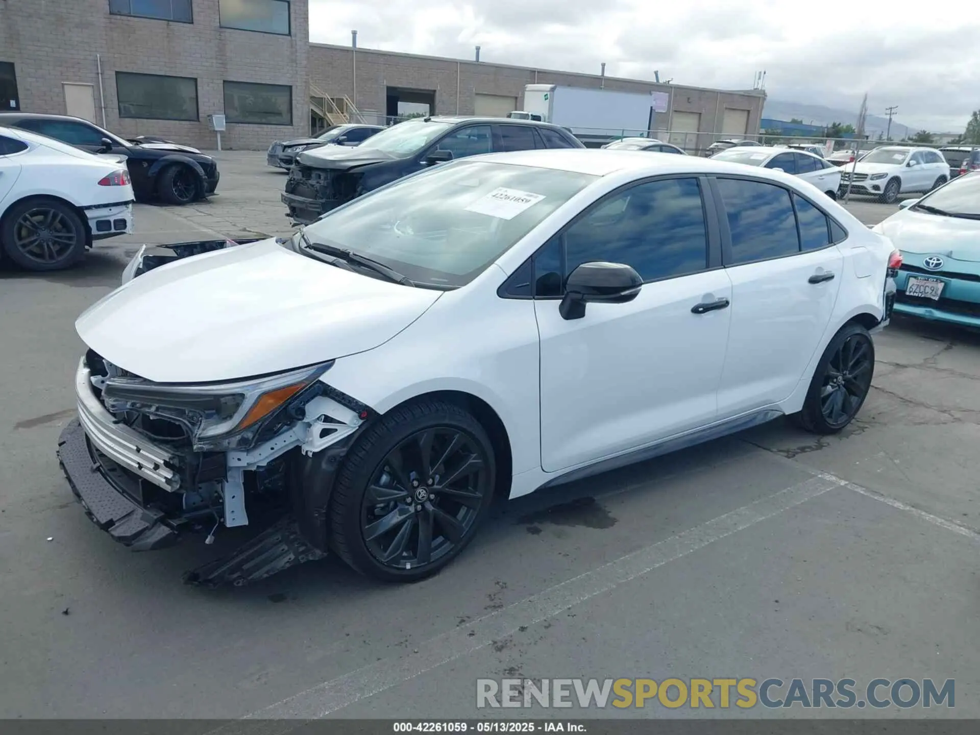 2 Photograph of a damaged car 5YFS4MCE0RP203680 TOYOTA COROLLA 2024