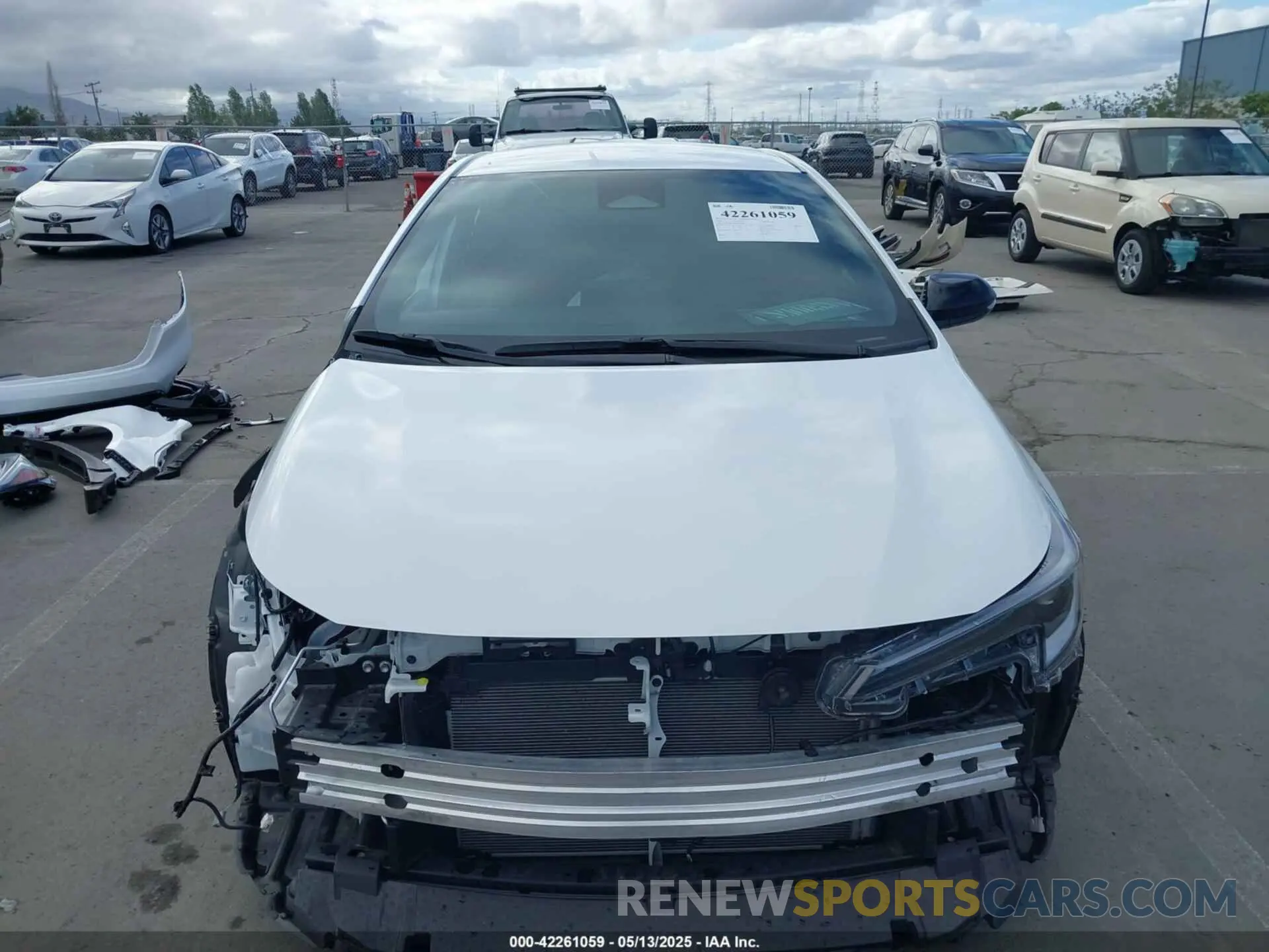 6 Photograph of a damaged car 5YFS4MCE0RP203680 TOYOTA COROLLA 2024