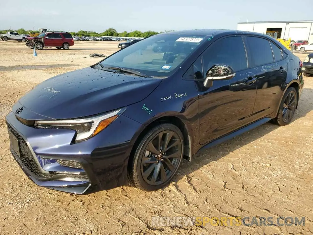 1 Photograph of a damaged car 5YFS4MCE0RP211374 TOYOTA COROLLA 2024