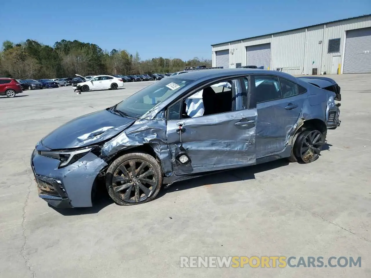1 Photograph of a damaged car 5YFS4MCE1RP172925 TOYOTA COROLLA 2024