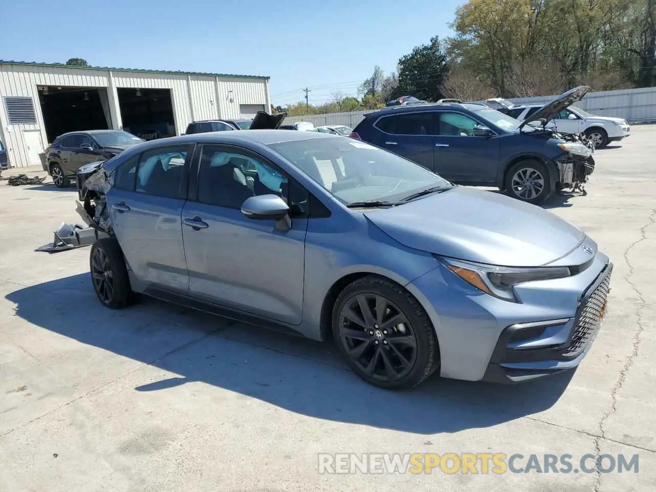 4 Photograph of a damaged car 5YFS4MCE1RP172925 TOYOTA COROLLA 2024