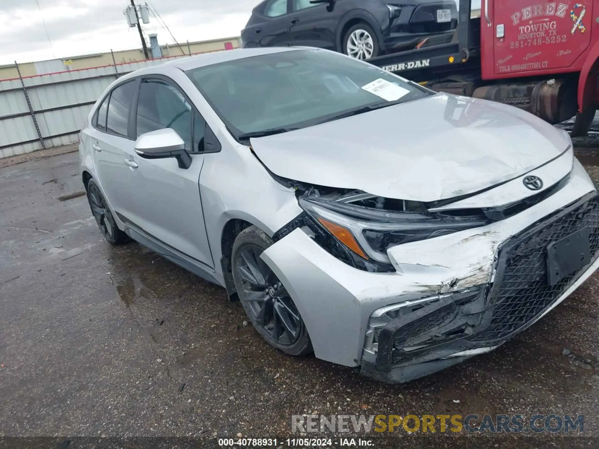 1 Photograph of a damaged car 5YFS4MCE1RP172990 TOYOTA COROLLA 2024