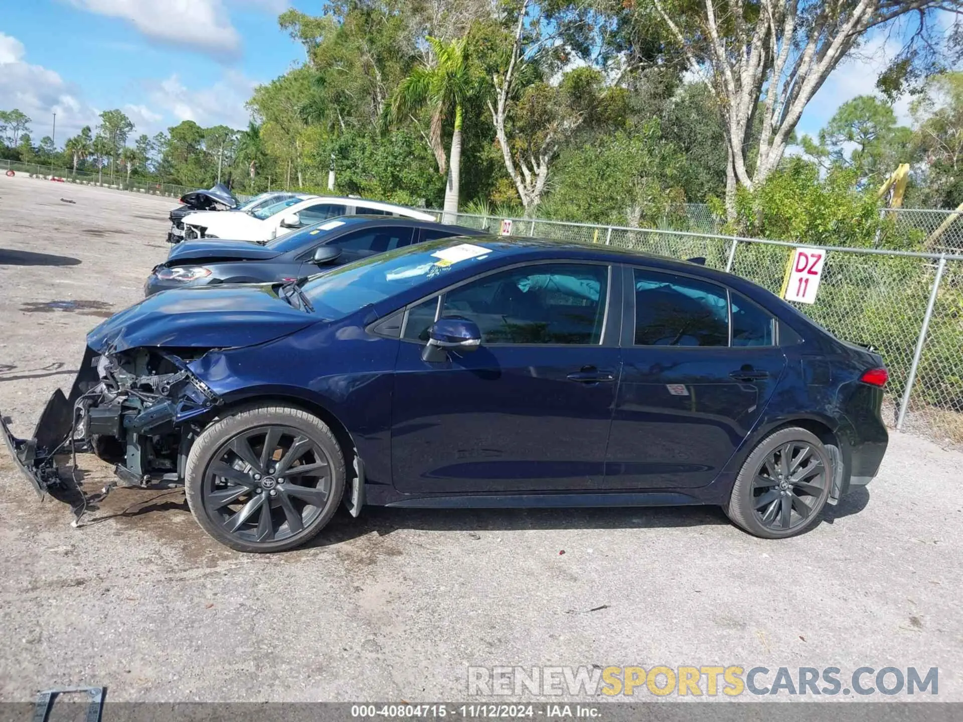13 Photograph of a damaged car 5YFS4MCE1RP177154 TOYOTA COROLLA 2024