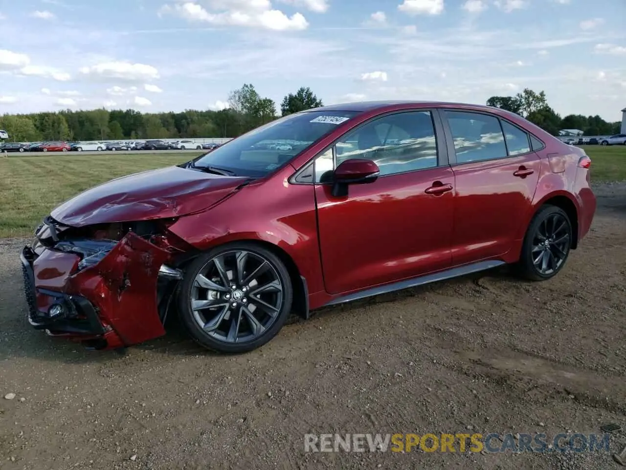 1 Photograph of a damaged car 5YFS4MCE1RP181382 TOYOTA COROLLA 2024
