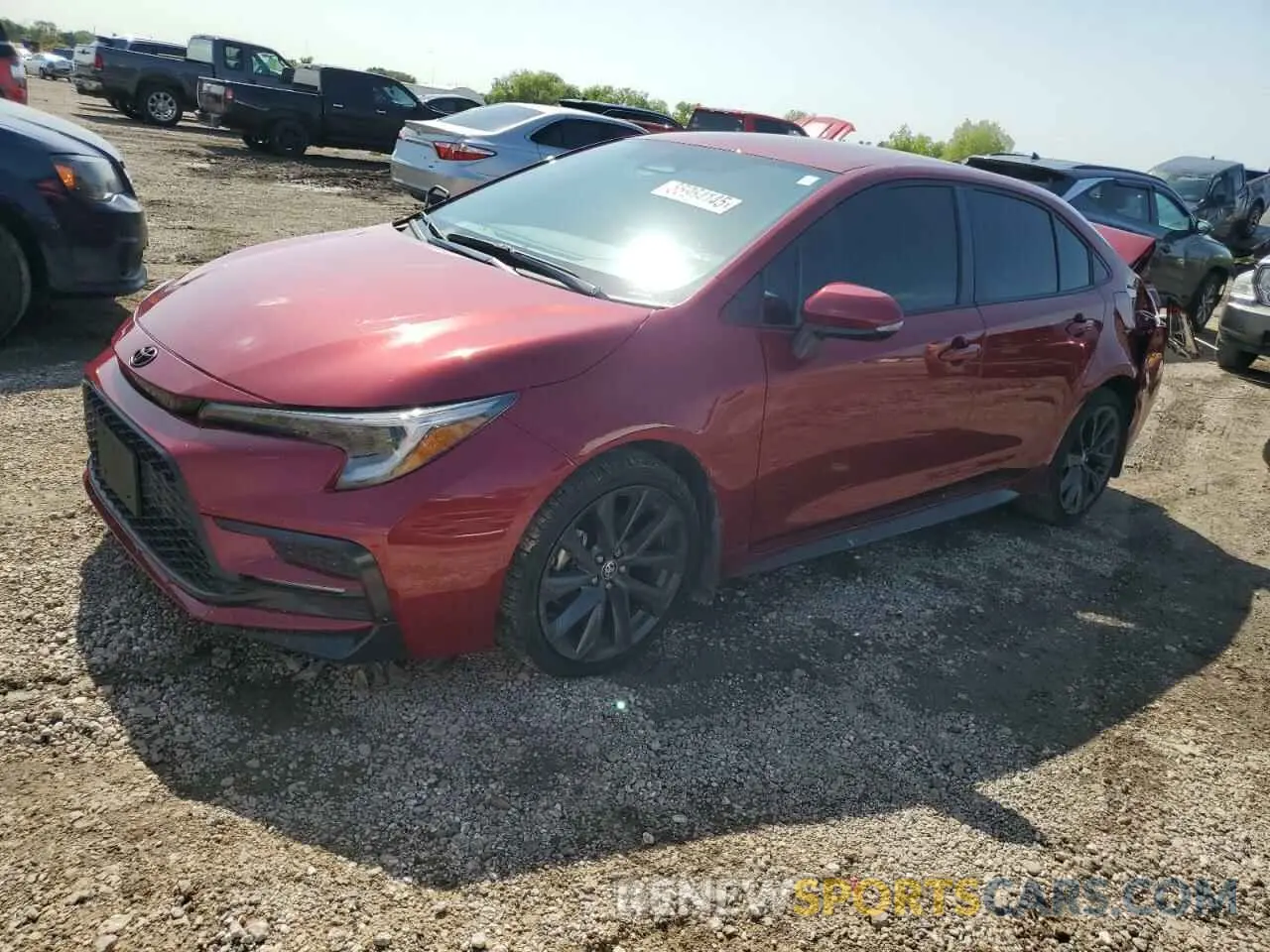1 Photograph of a damaged car 5YFS4MCE1RP191569 TOYOTA COROLLA 2024
