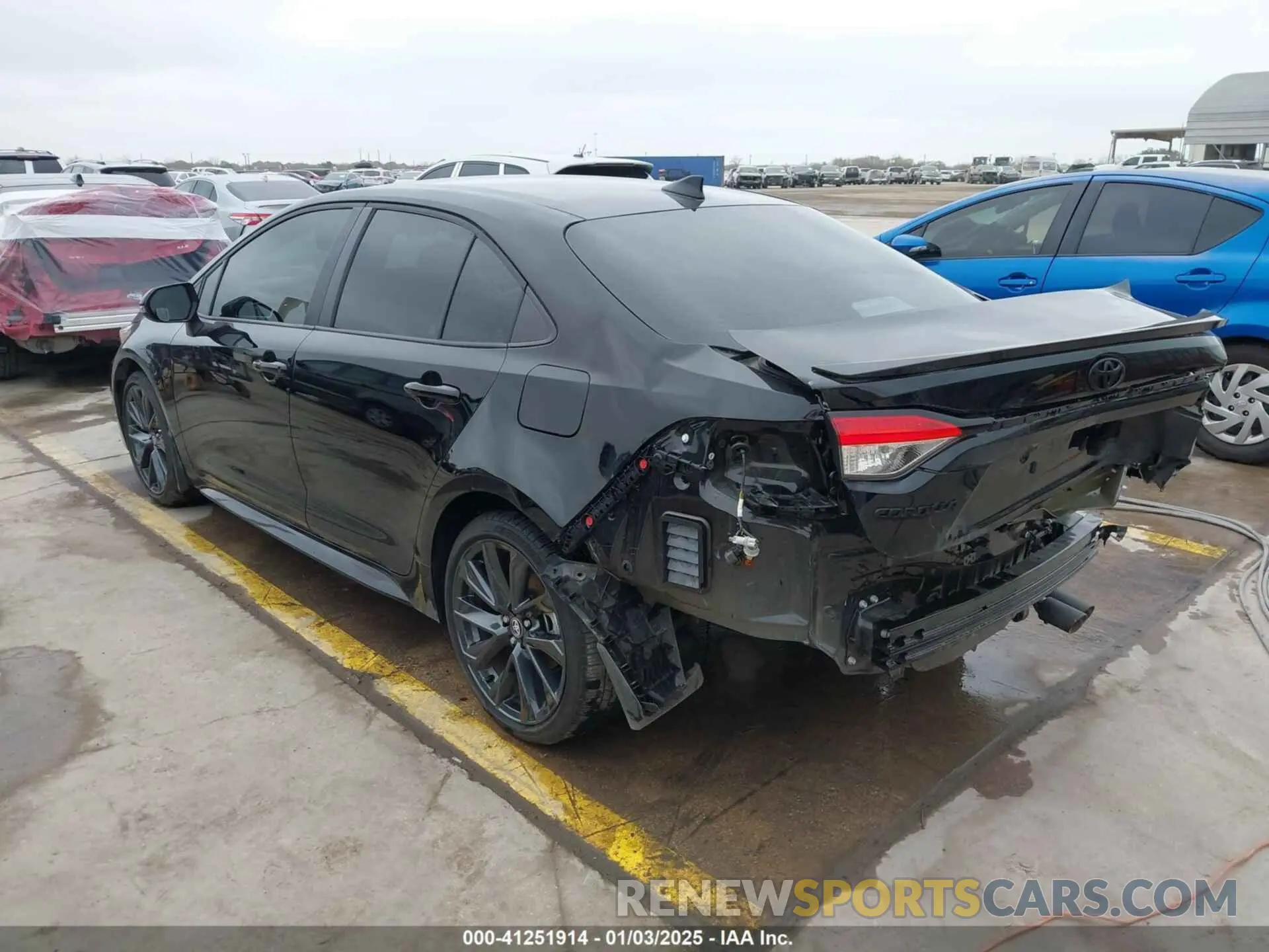3 Photograph of a damaged car 5YFS4MCE1RP193189 TOYOTA COROLLA 2024