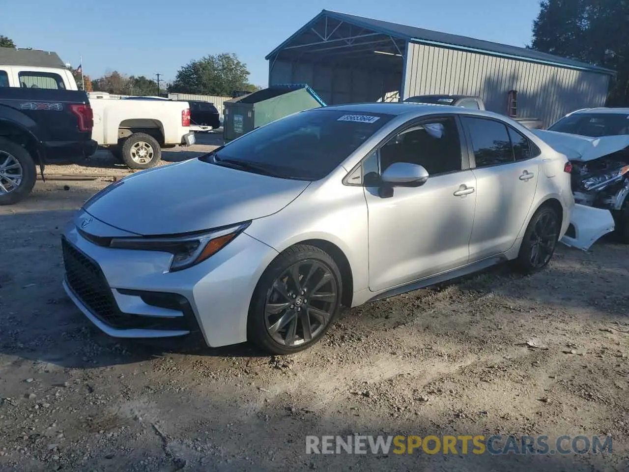 1 Photograph of a damaged car 5YFS4MCE1RP206569 TOYOTA COROLLA 2024