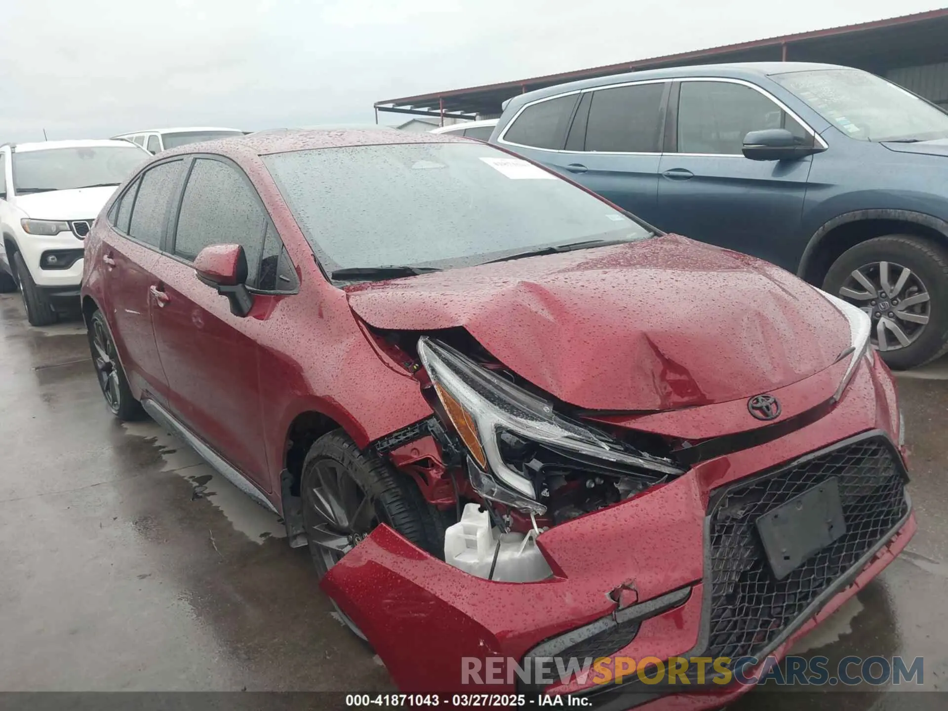1 Photograph of a damaged car 5YFS4MCE1RP211125 TOYOTA COROLLA 2024