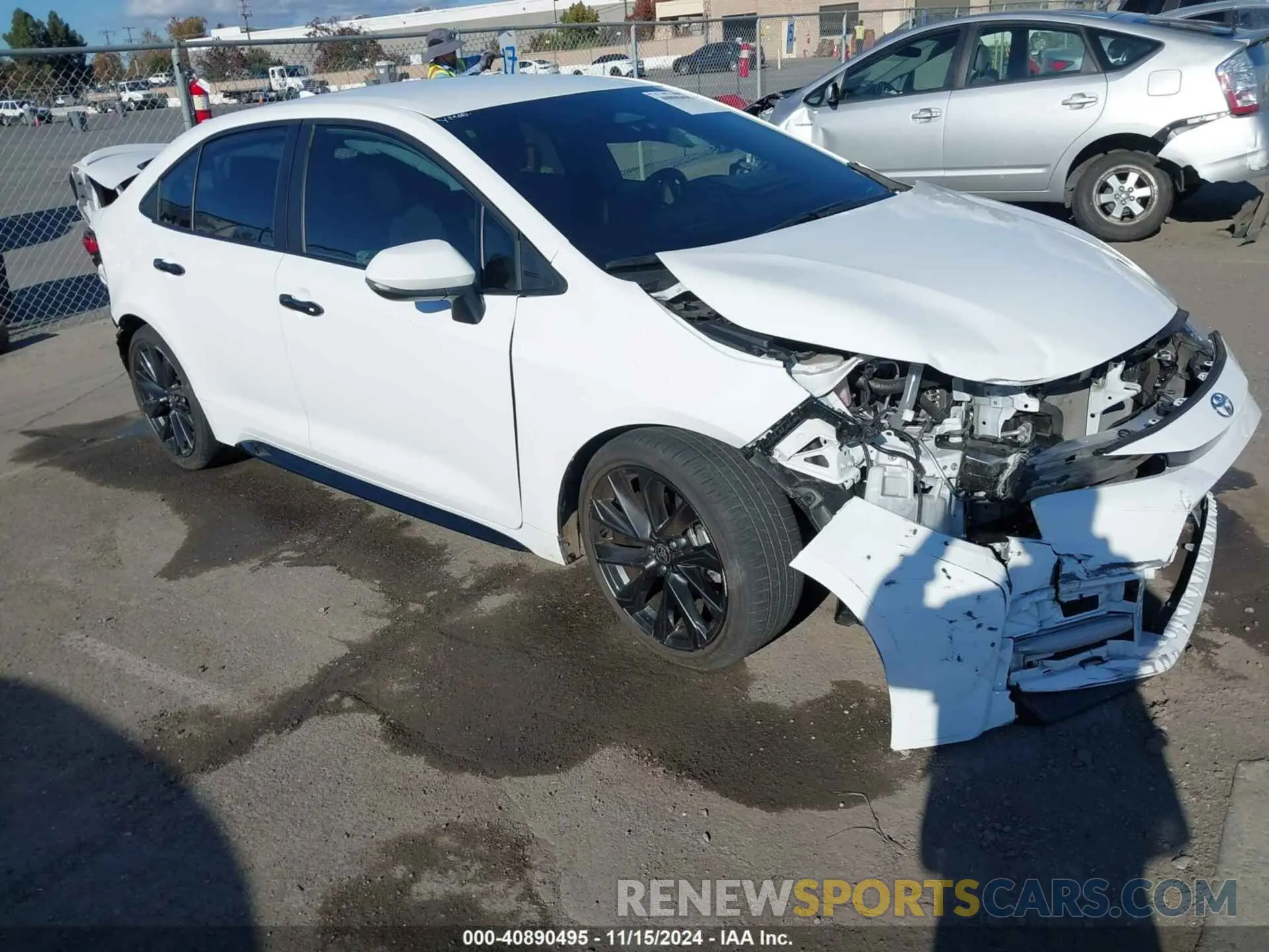1 Photograph of a damaged car 5YFS4MCE2RP187188 TOYOTA COROLLA 2024
