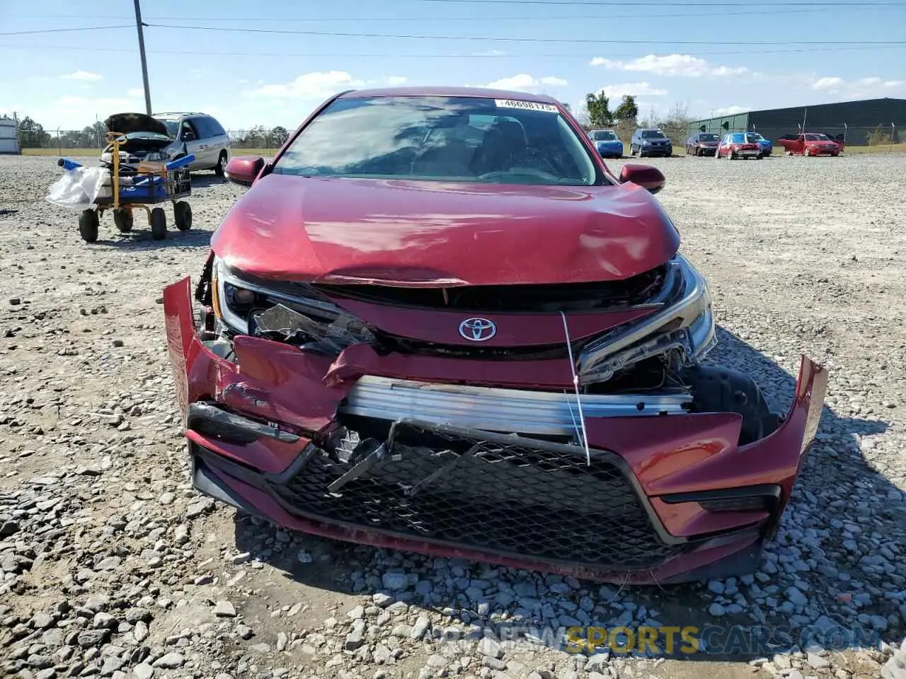 5 Photograph of a damaged car 5YFS4MCE2RP193234 TOYOTA COROLLA 2024