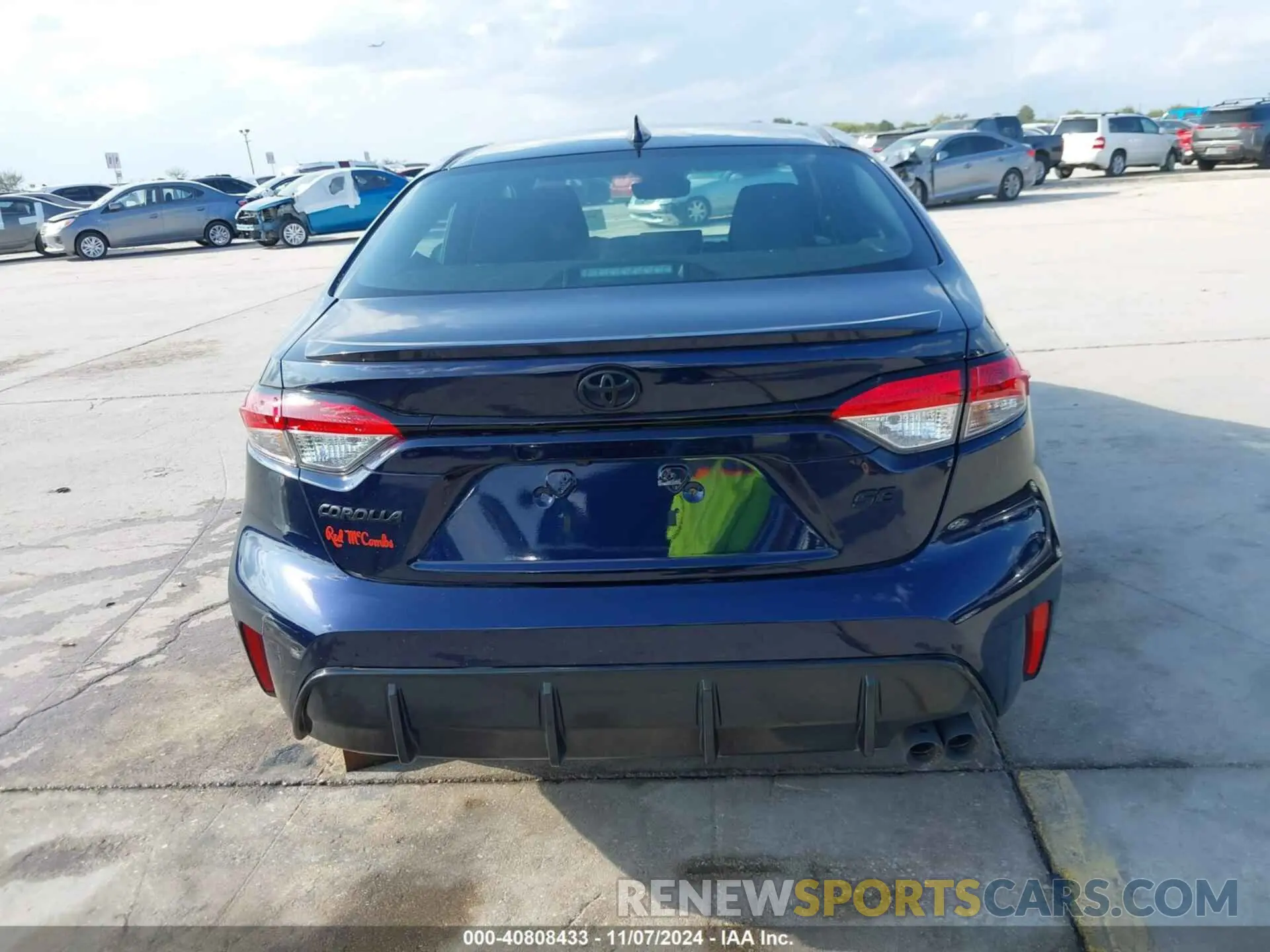 16 Photograph of a damaged car 5YFS4MCE2RP195999 TOYOTA COROLLA 2024