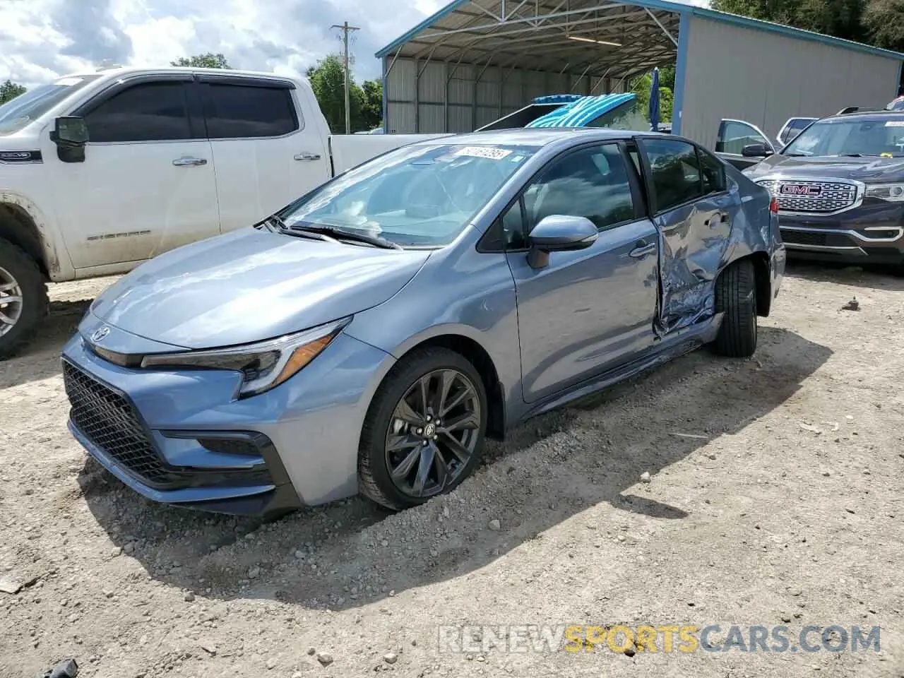 1 Photograph of a damaged car 5YFS4MCE2RP208329 TOYOTA COROLLA 2024