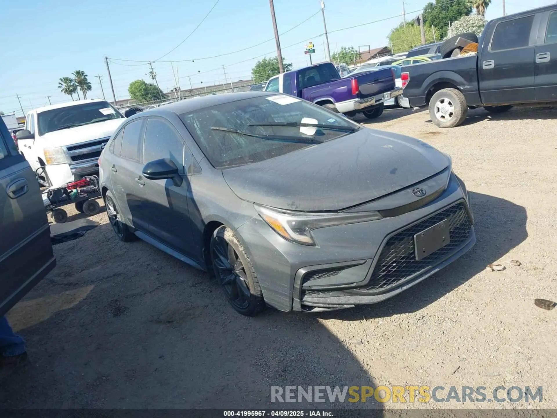 1 Photograph of a damaged car 5YFS4MCE3RP188009 TOYOTA COROLLA 2024