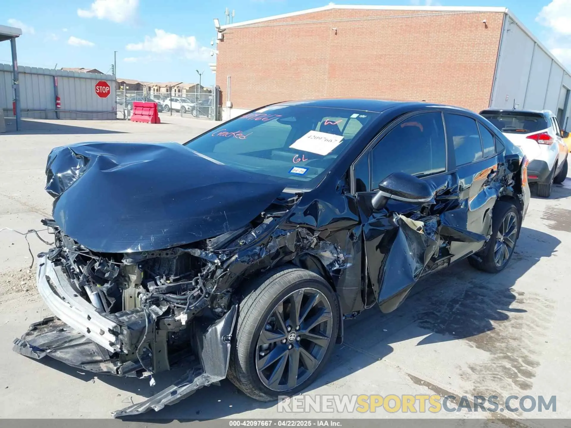 2 Photograph of a damaged car 5YFS4MCE3RP192903 TOYOTA COROLLA 2024