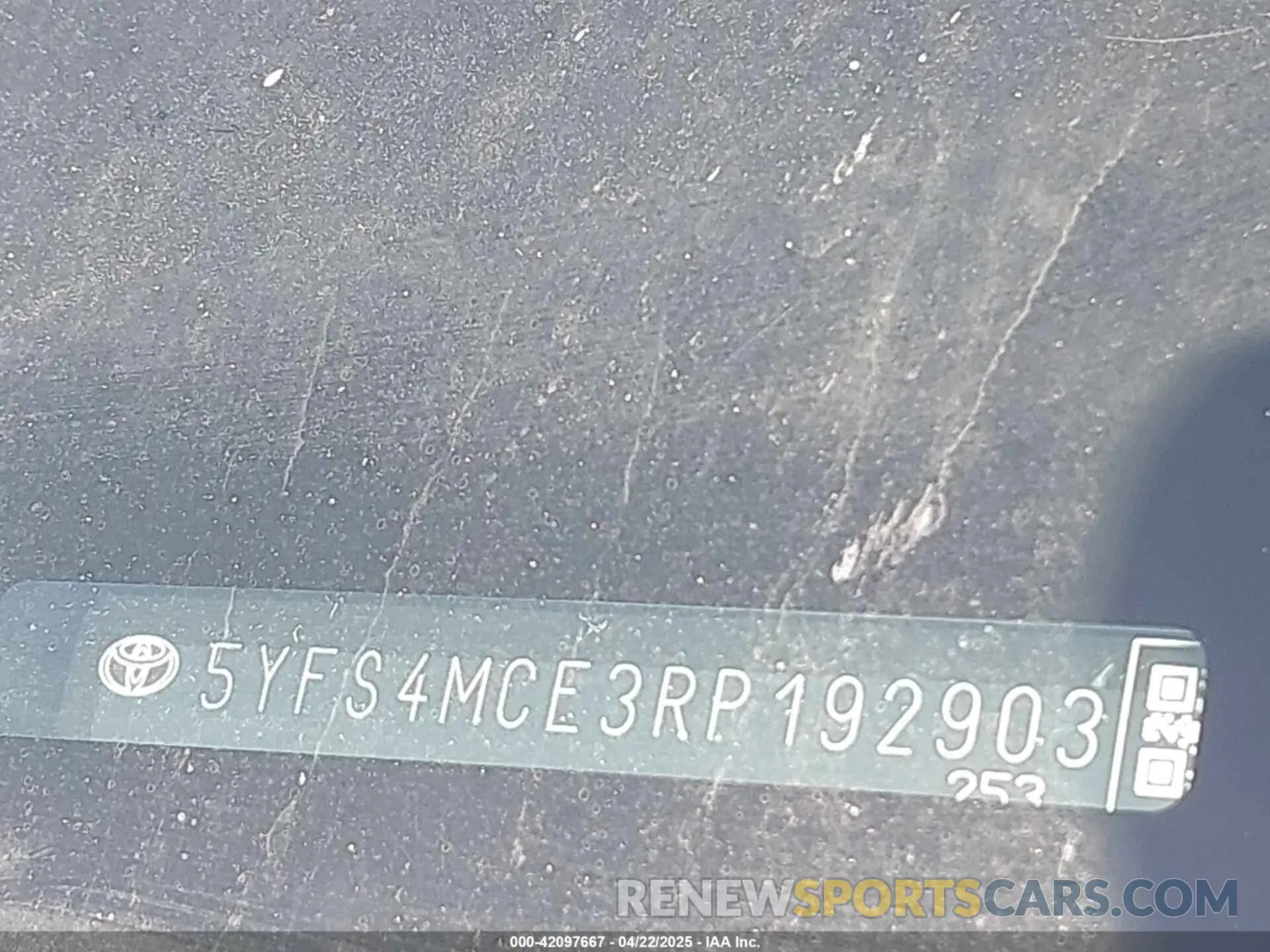 9 Photograph of a damaged car 5YFS4MCE3RP192903 TOYOTA COROLLA 2024