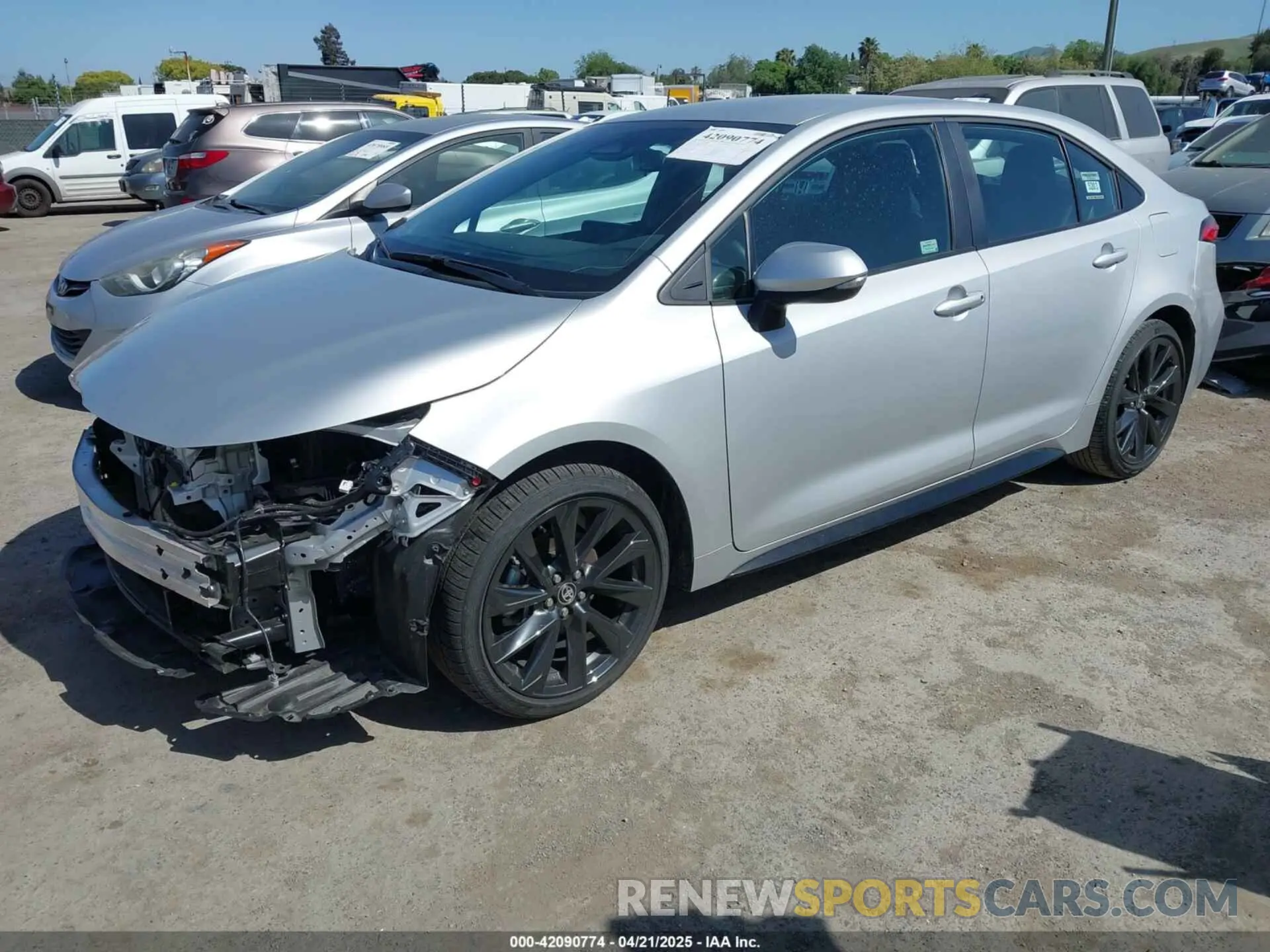 2 Photograph of a damaged car 5YFS4MCE4RP177083 TOYOTA COROLLA 2024