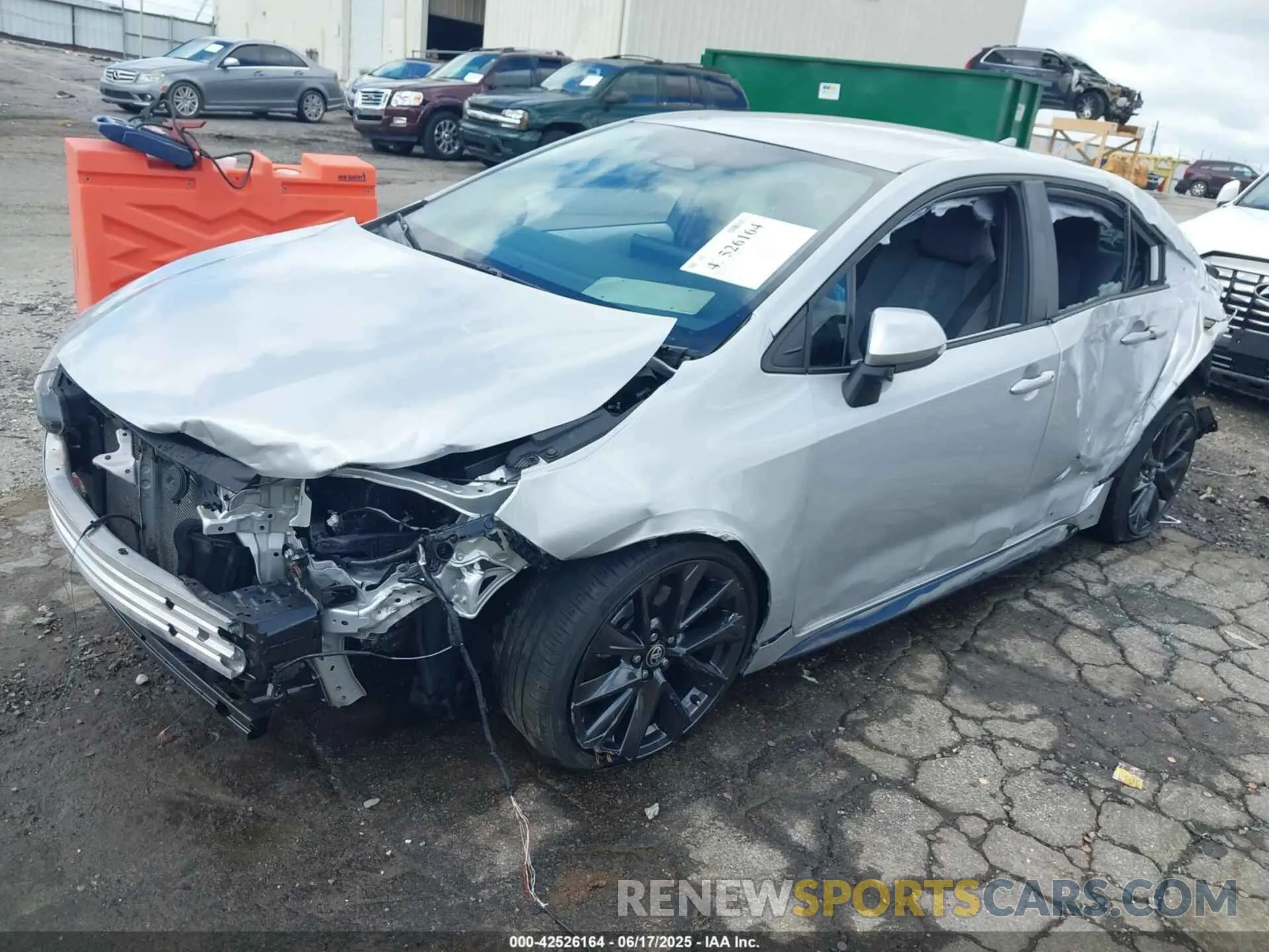 2 Photograph of a damaged car 5YFS4MCE4RP183899 TOYOTA COROLLA 2024